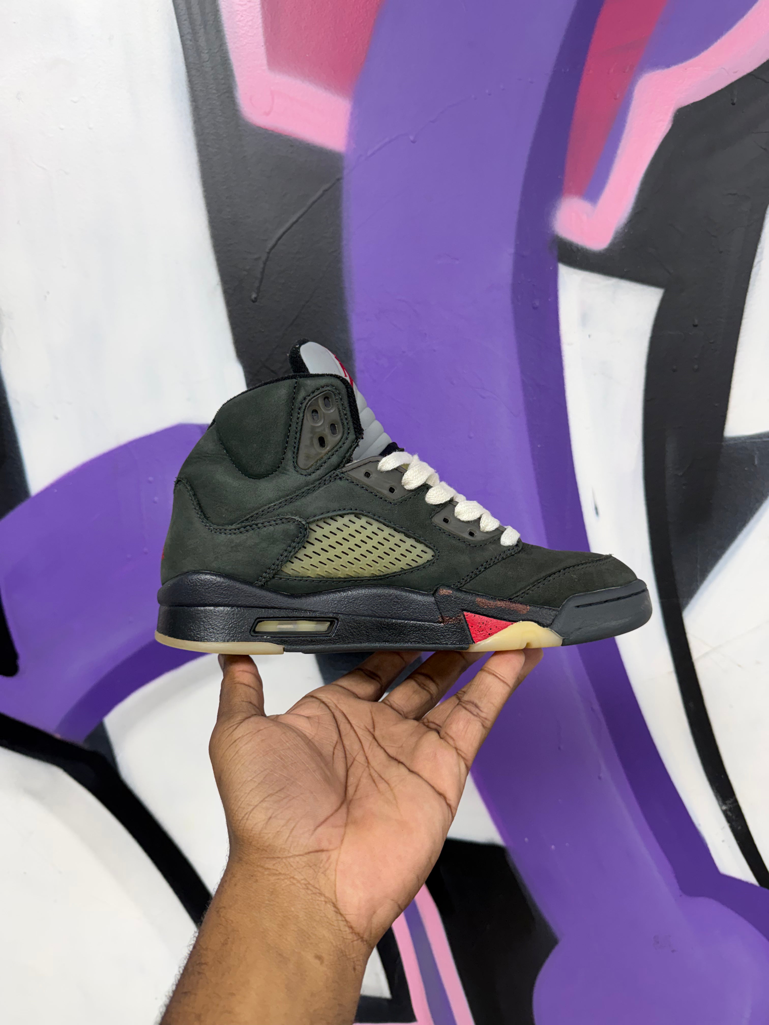 Jordan 5 Gore Tex Black Sneakers