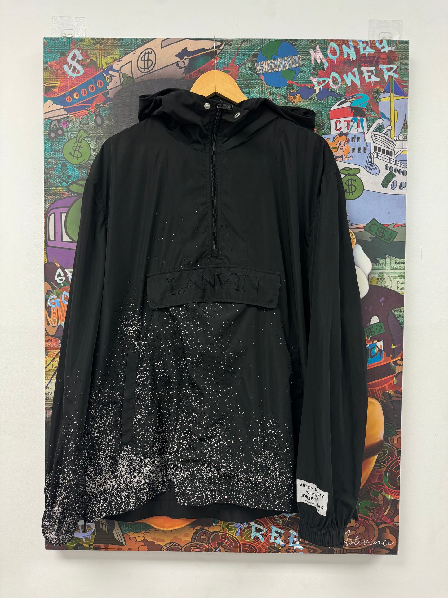 Gallery Dept Lavin Black Windbreaker Used Large  N/A