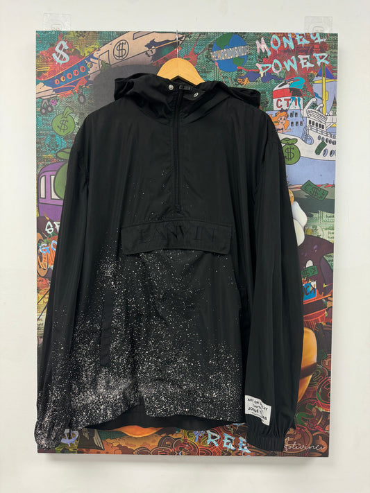 Gallery Dept Lavin Black Windbreaker Used Large  N/A