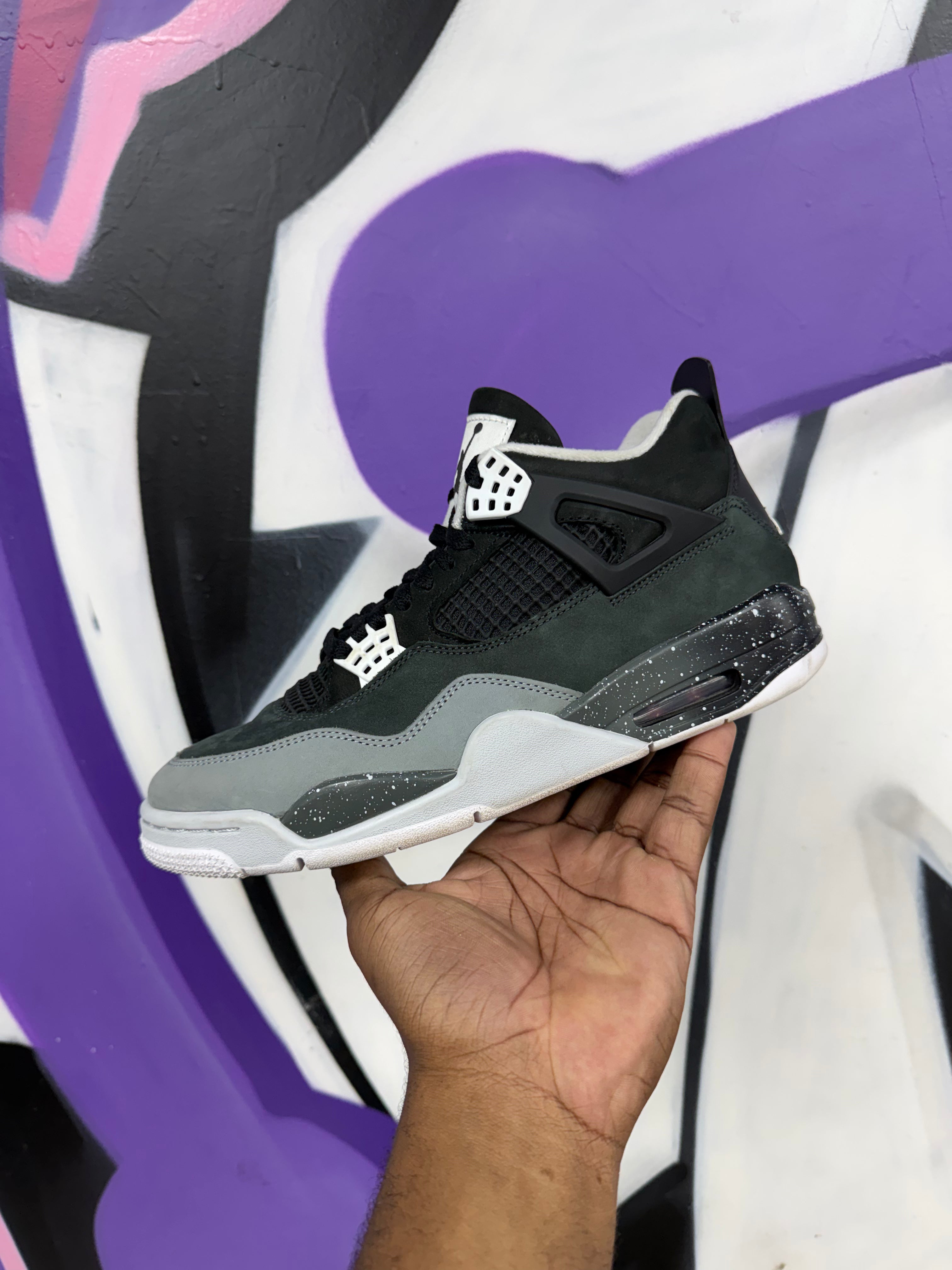 Jordan 4 Fear Sneakers