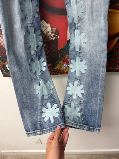 LostSHDWS Light Wash Blue Jeans