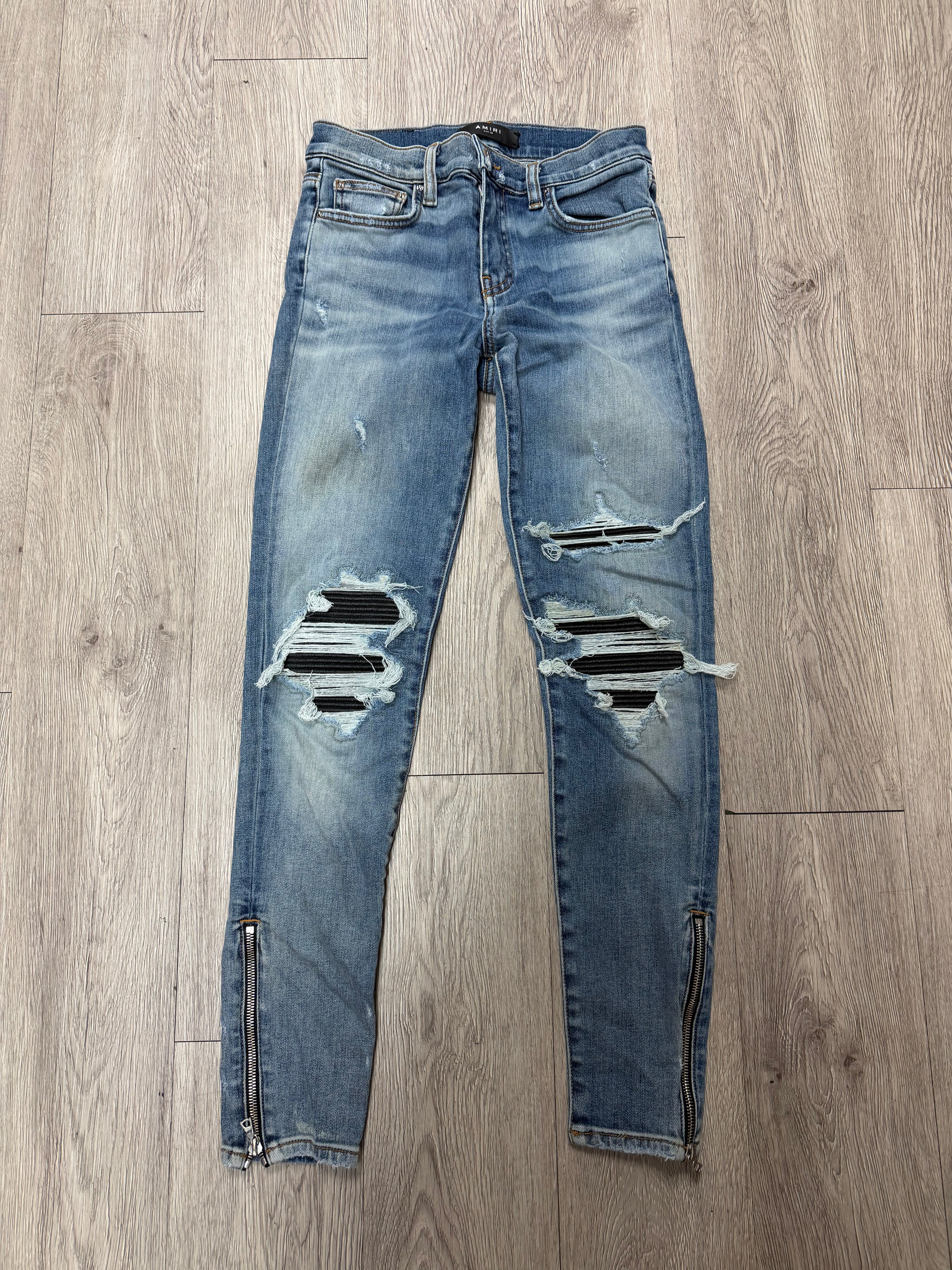 Amiri Female Navy Black MX1 Jeans