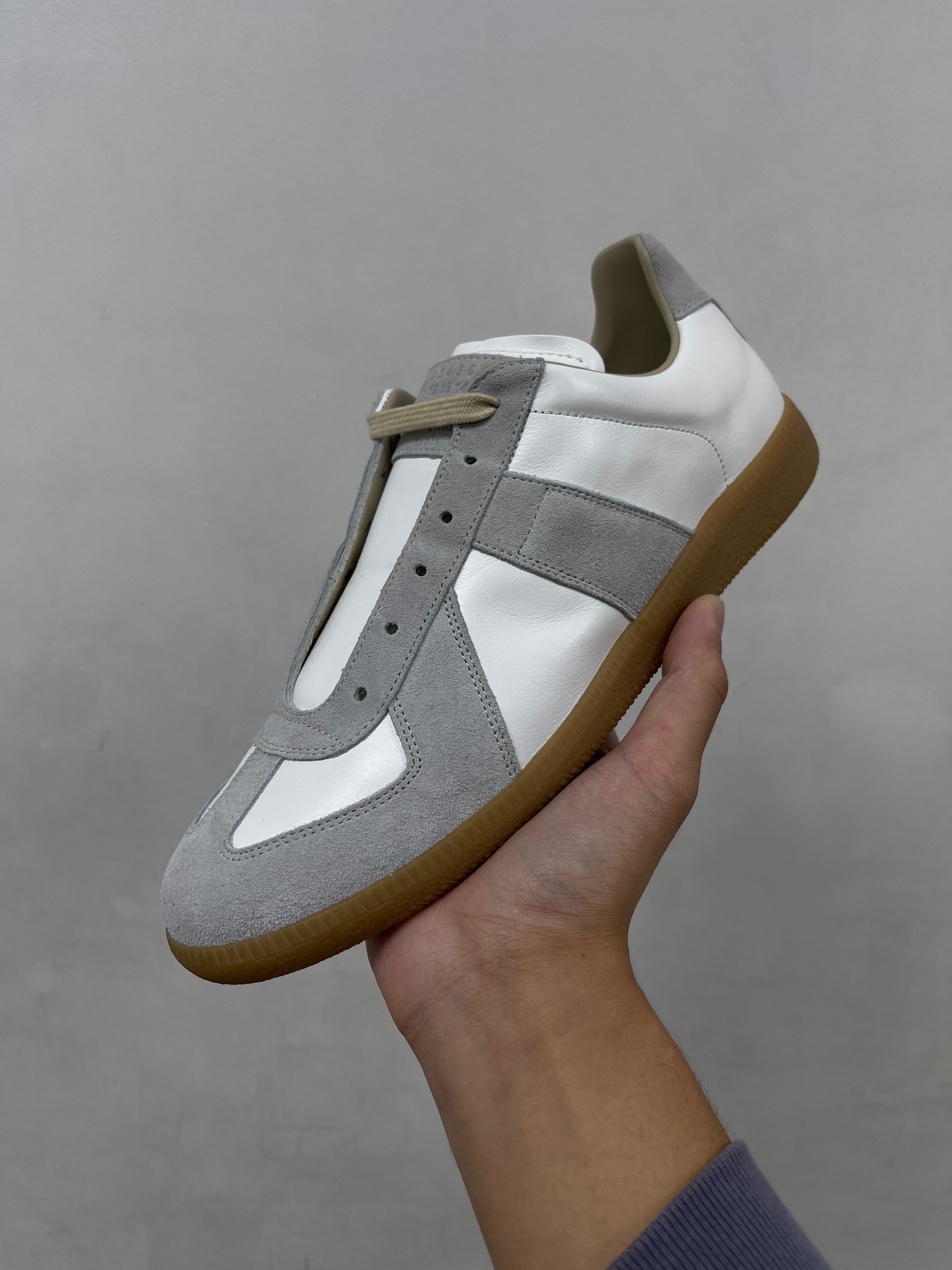 Maison Margiela White Replica Low Sneakers
