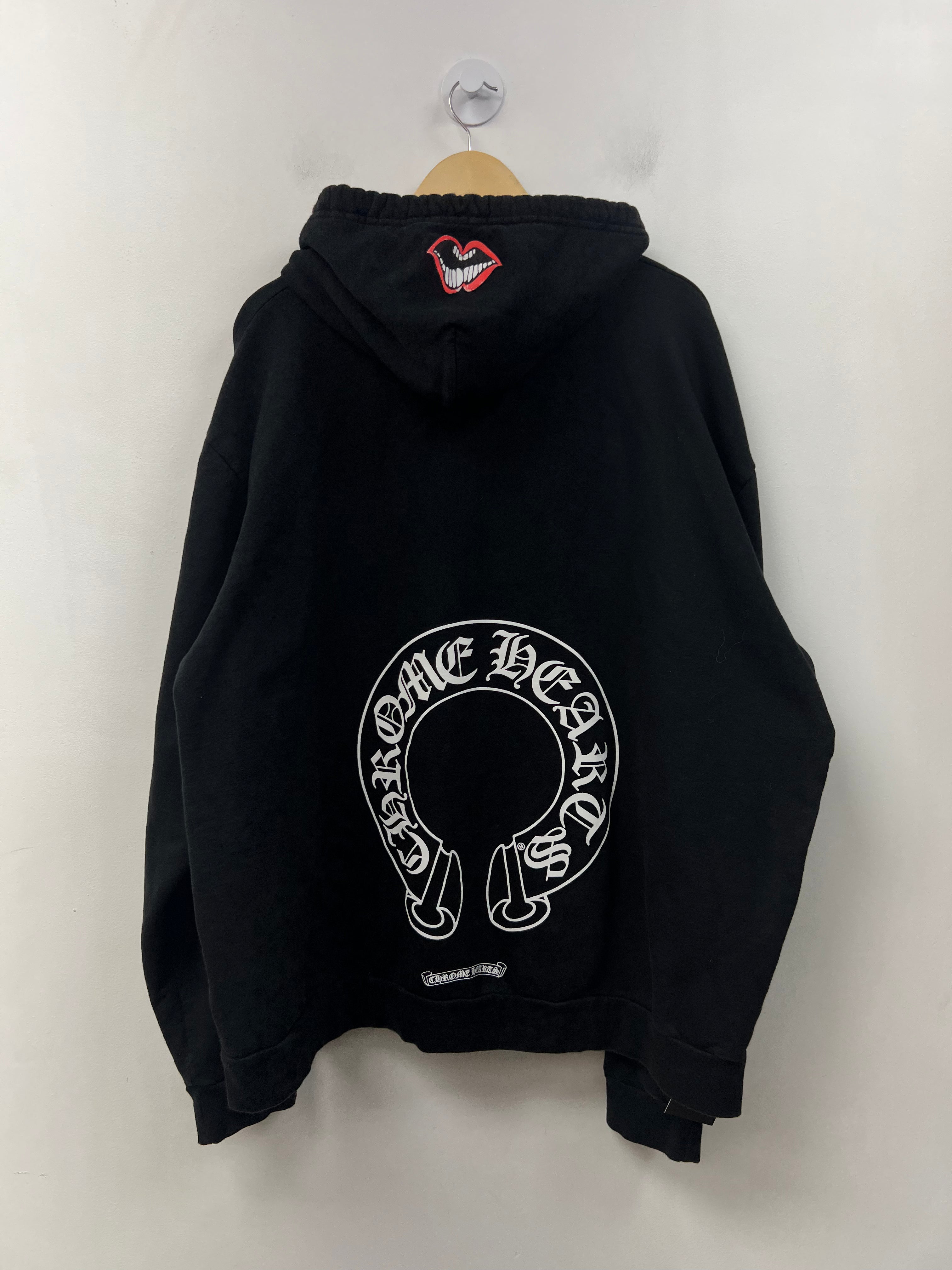 Chrome Hearts Matty Boy Black Horseshoe Hoodie