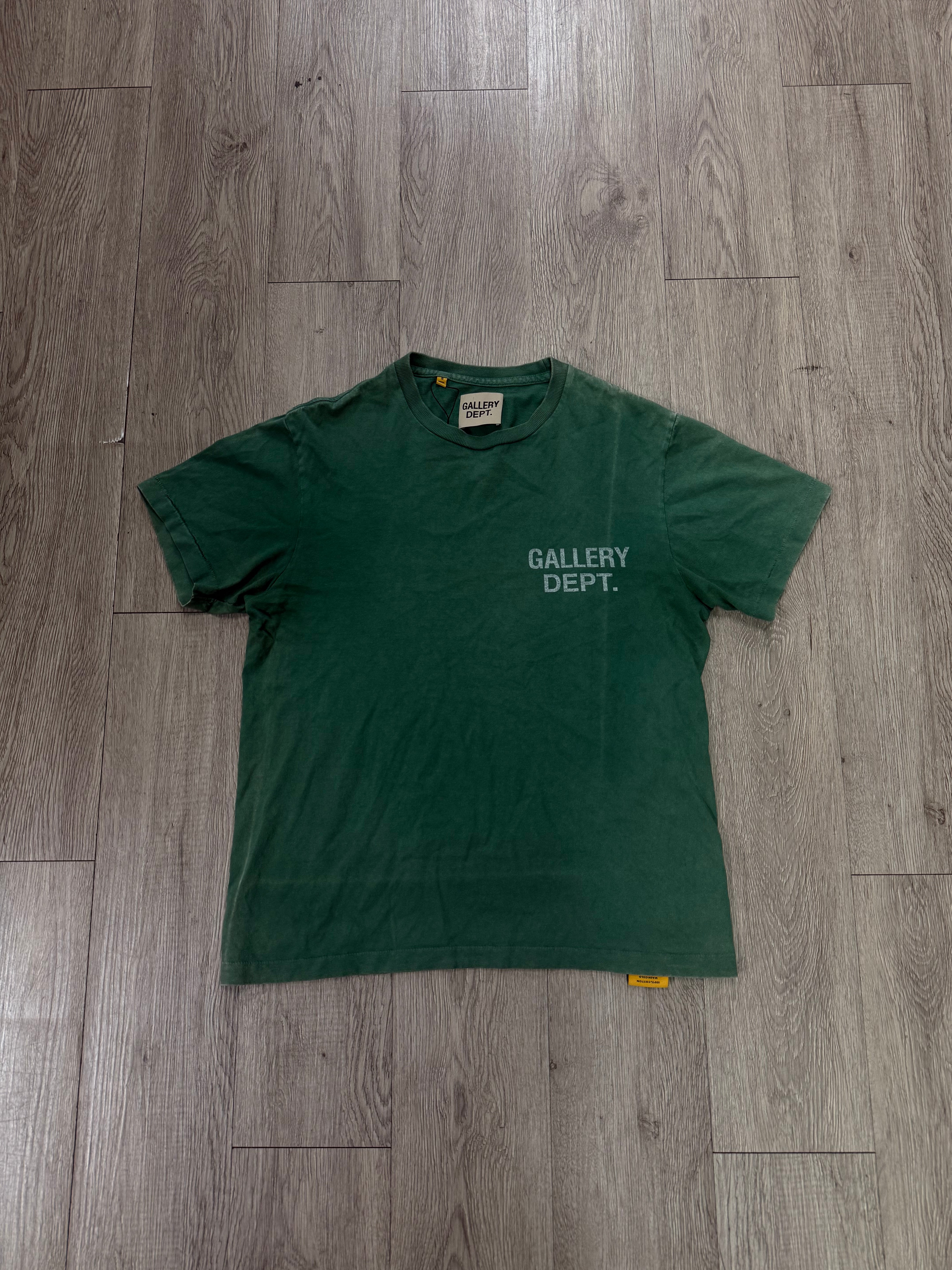 Gallery Dept Green White Souvenir Tee