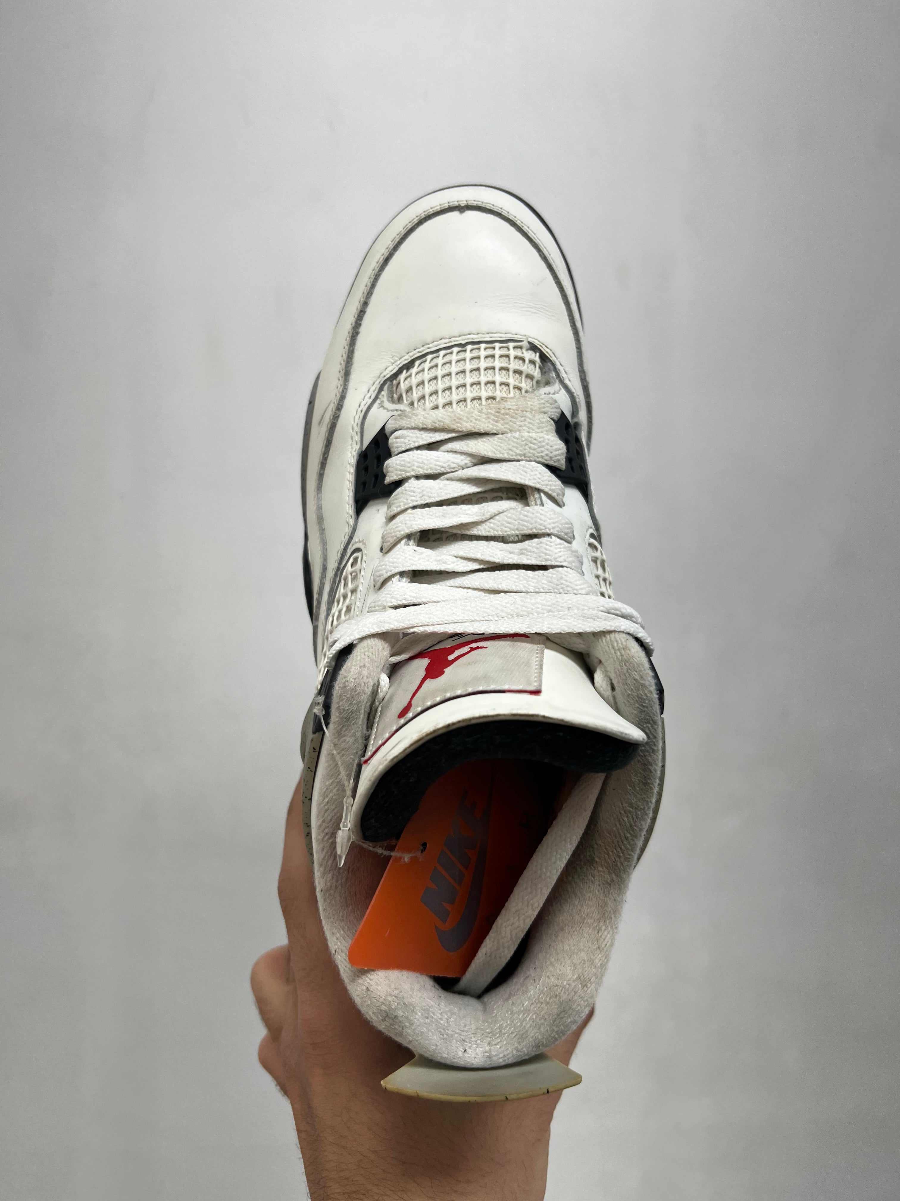 Jordan 4 White Cement Sneakers