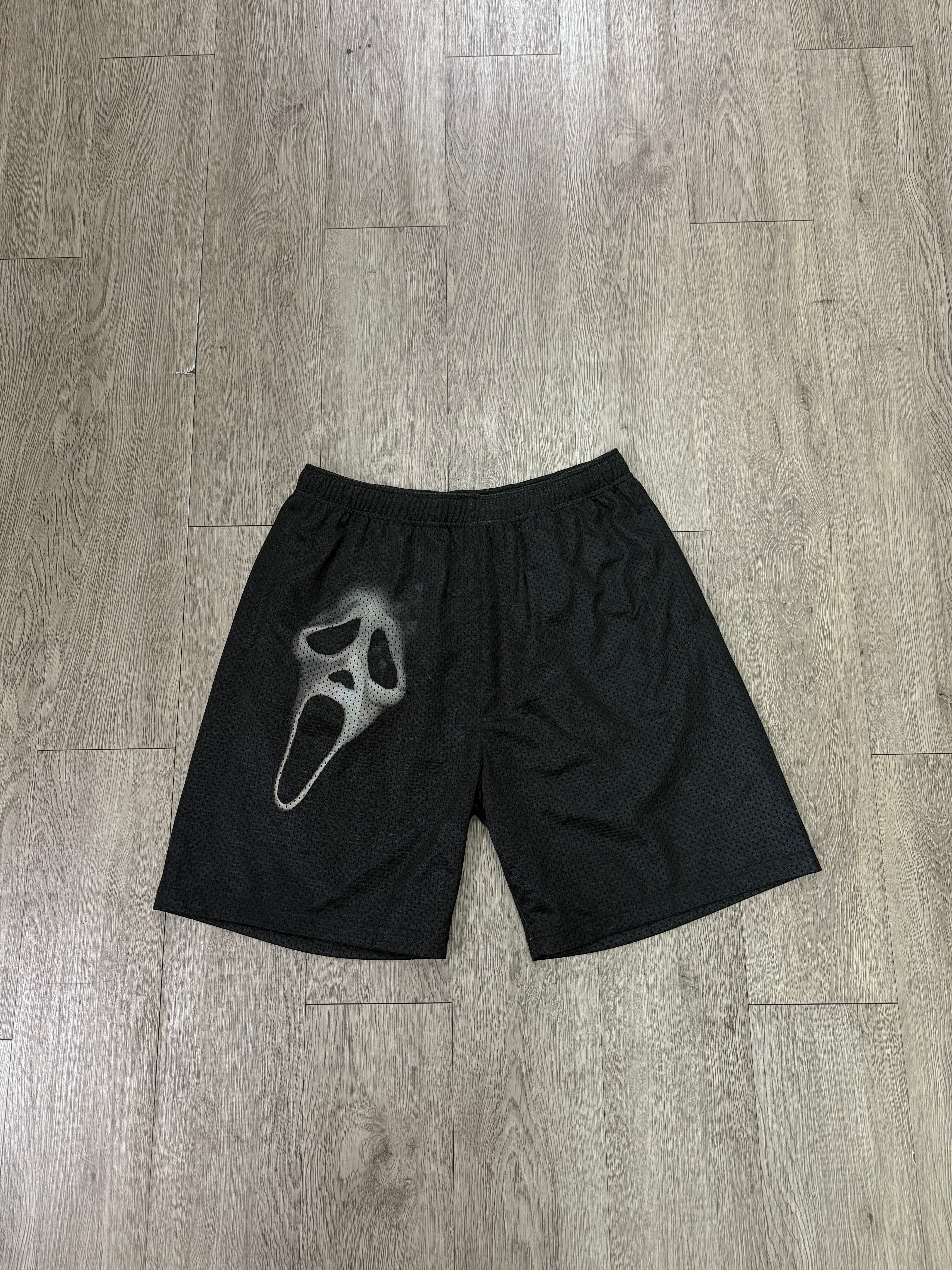 Supreme Black Ghostface Shorts