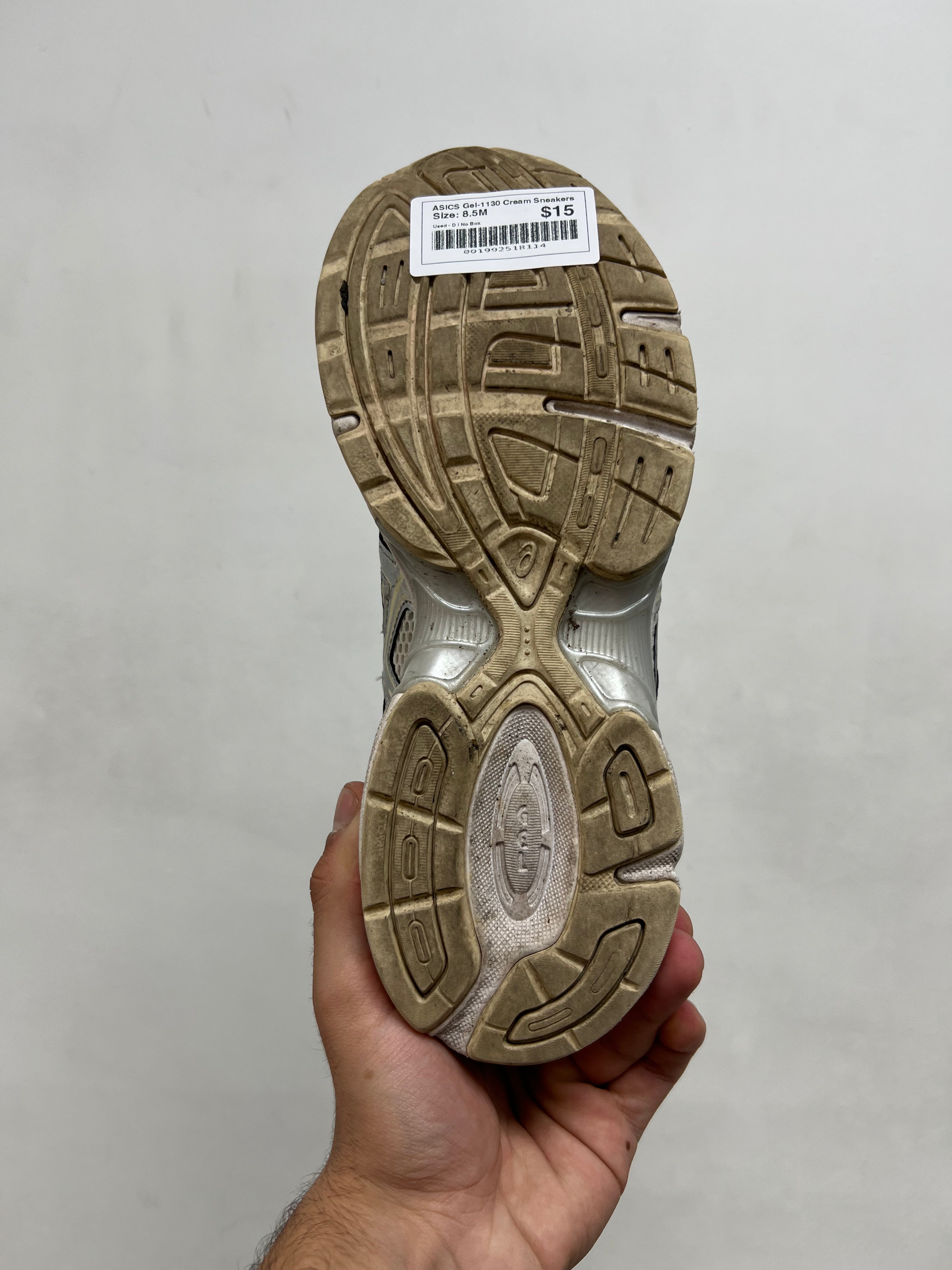 ASICS Gel-1130 Cream Sneakers