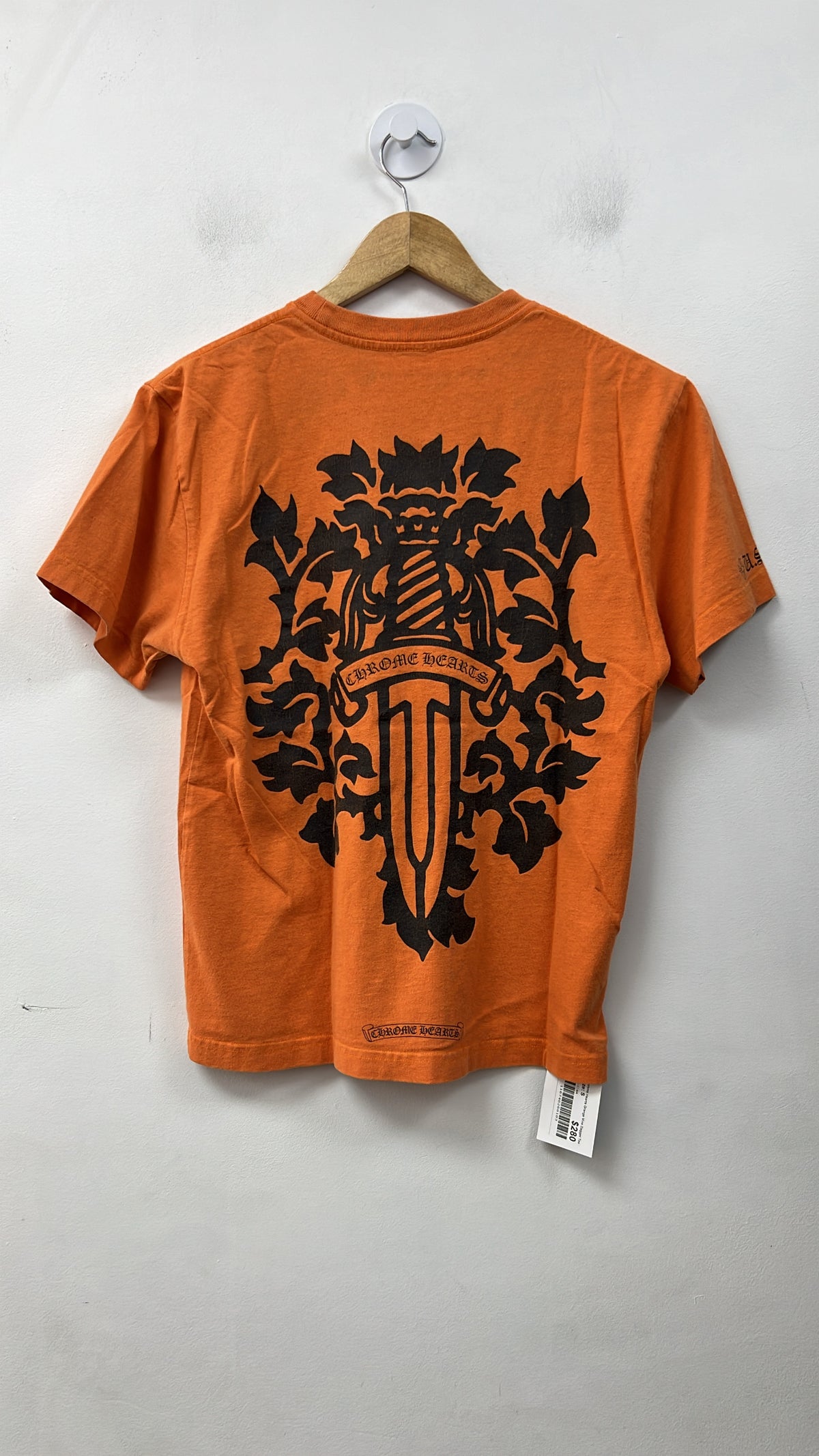 Chrome Hearts Orange Vine Dagger Tee