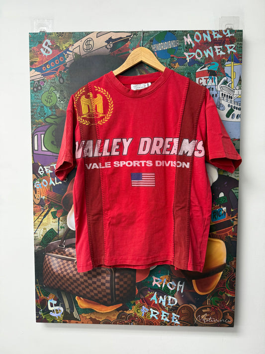 VALE Valley Dream Tee Red Used