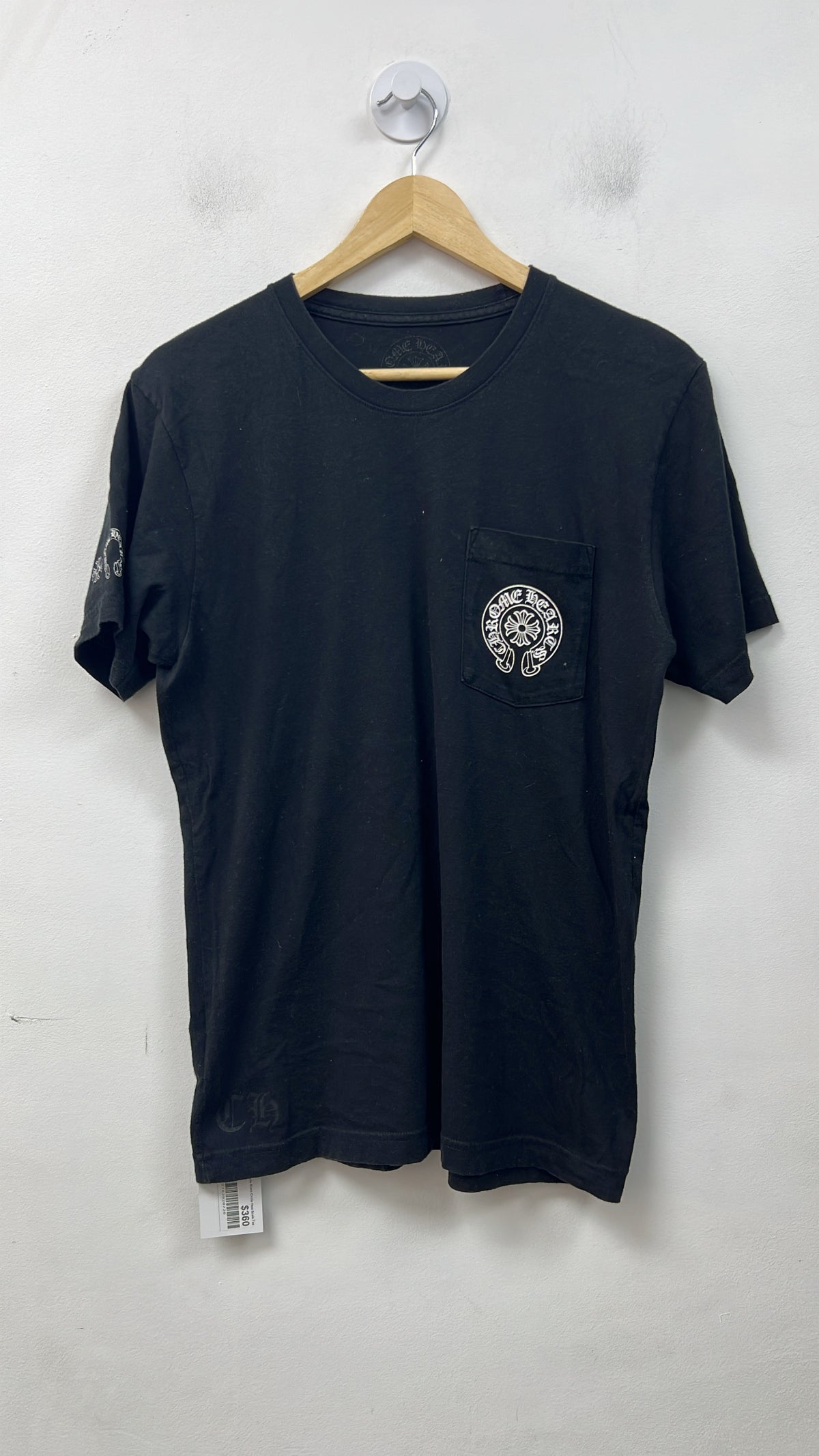 Chrome Hearts Black Circle Heat Scale Tee