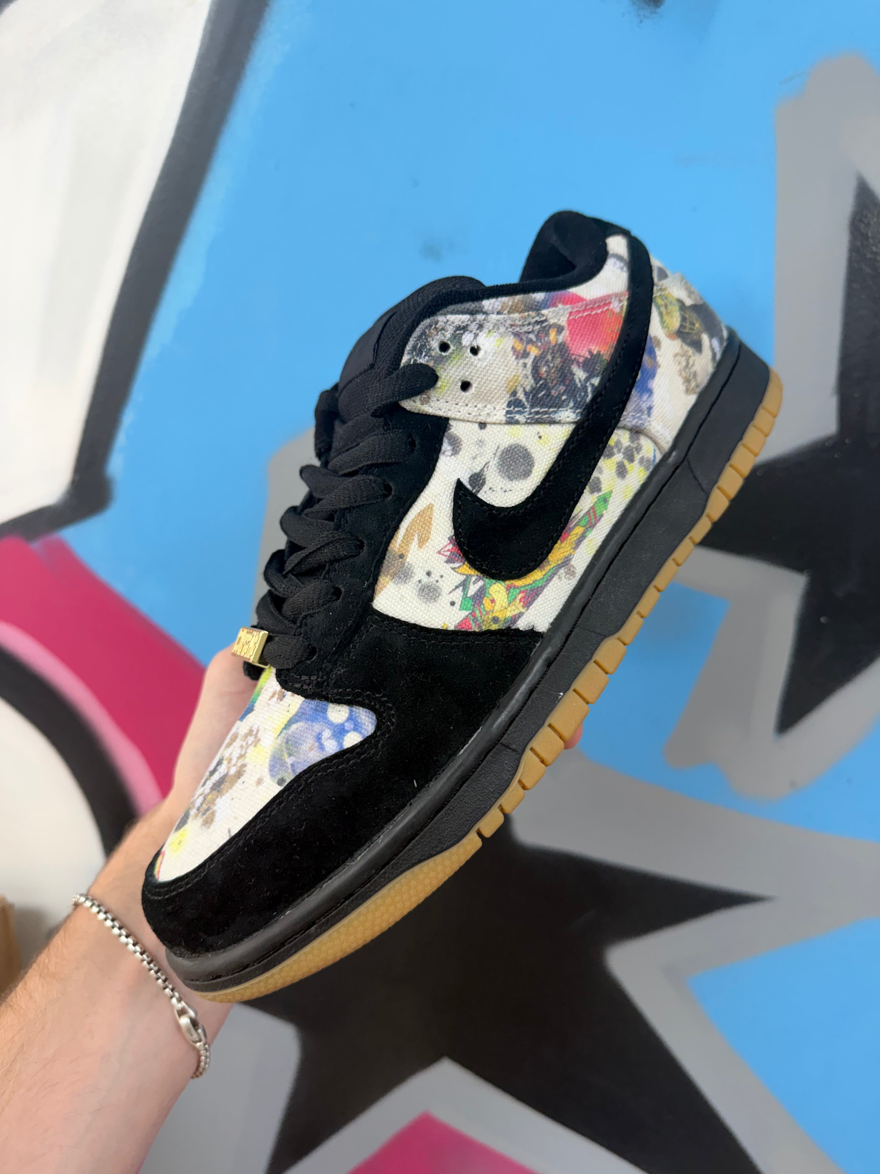 Nike Supreme Rammellzee SB Dunk Sneakers