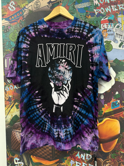 Amiri Crystal Ball Tie Dye Tee Used Small