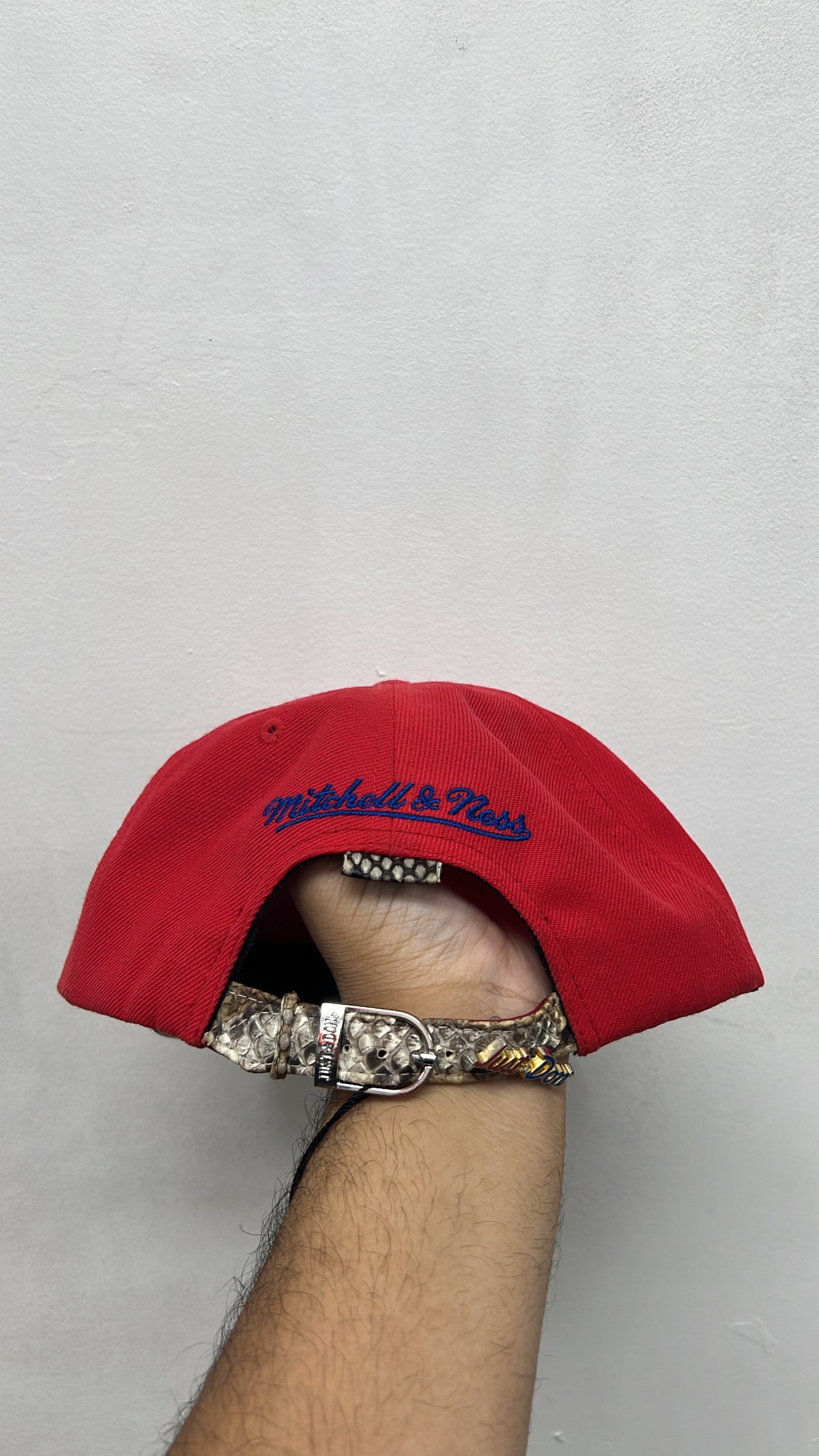 Just Don Red Blue NY Nets Hat