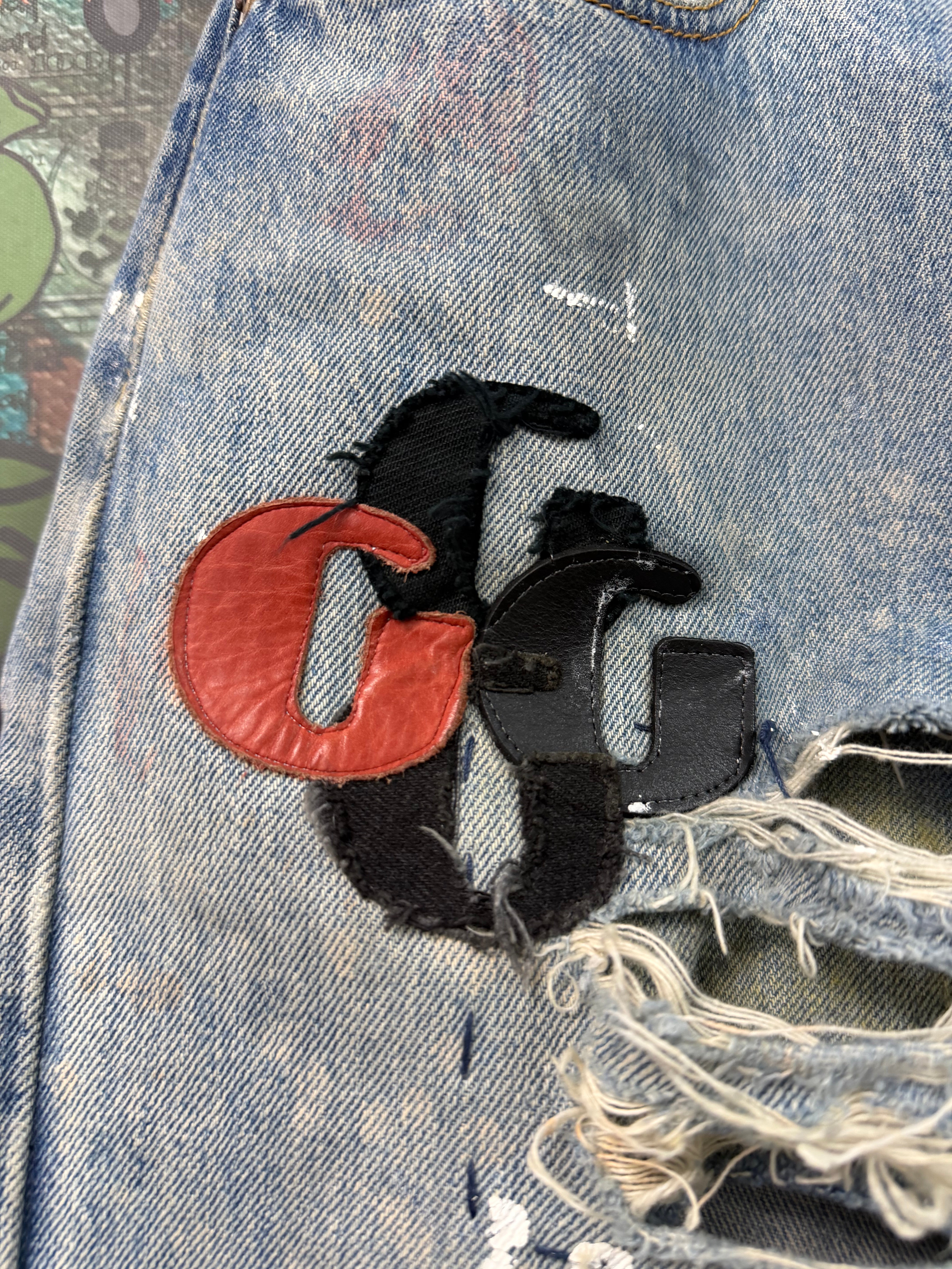 Gallery Dept Light Wash G Patch Jeans