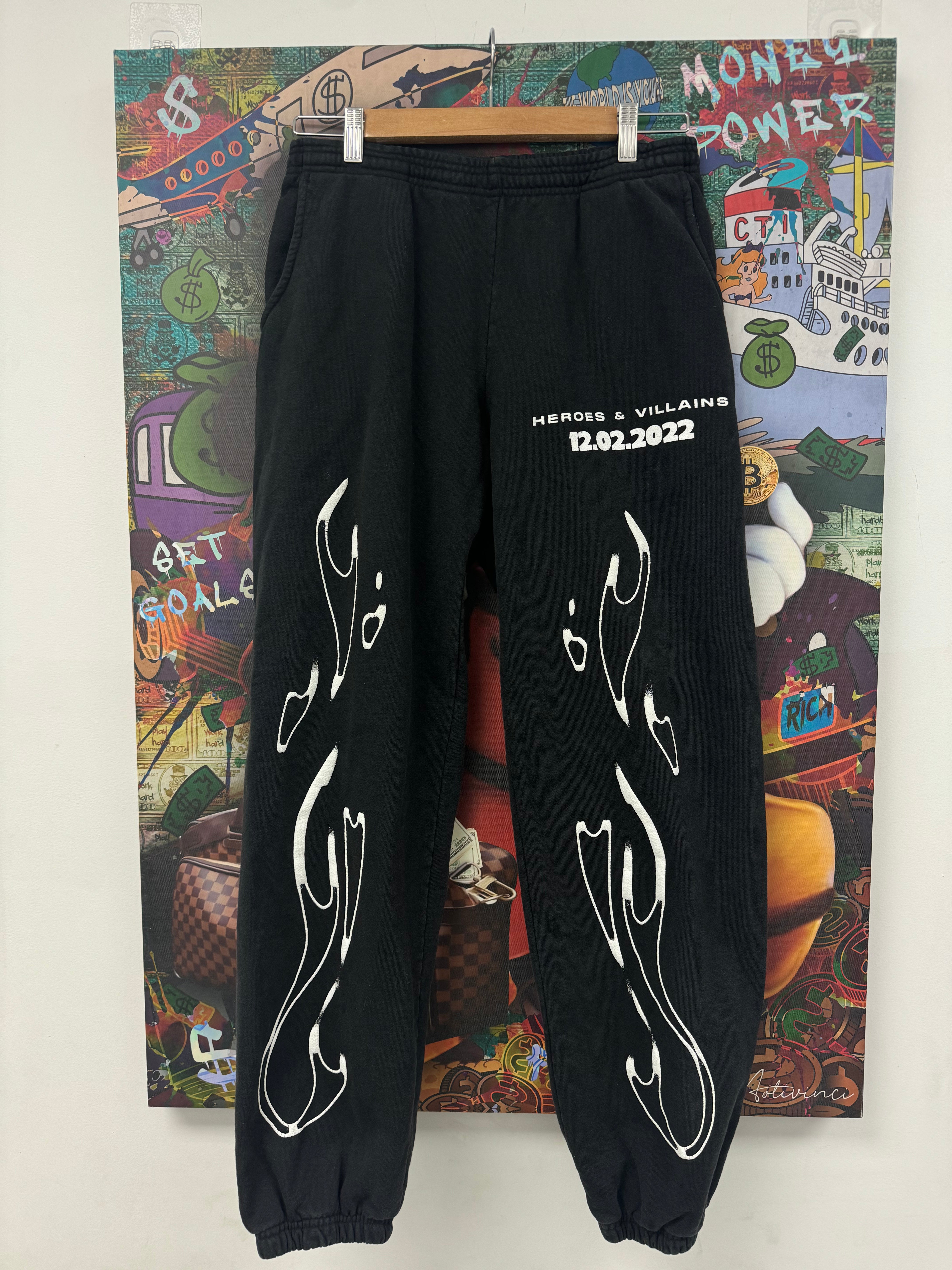 Hellstar Metro Boomin Black Sweats