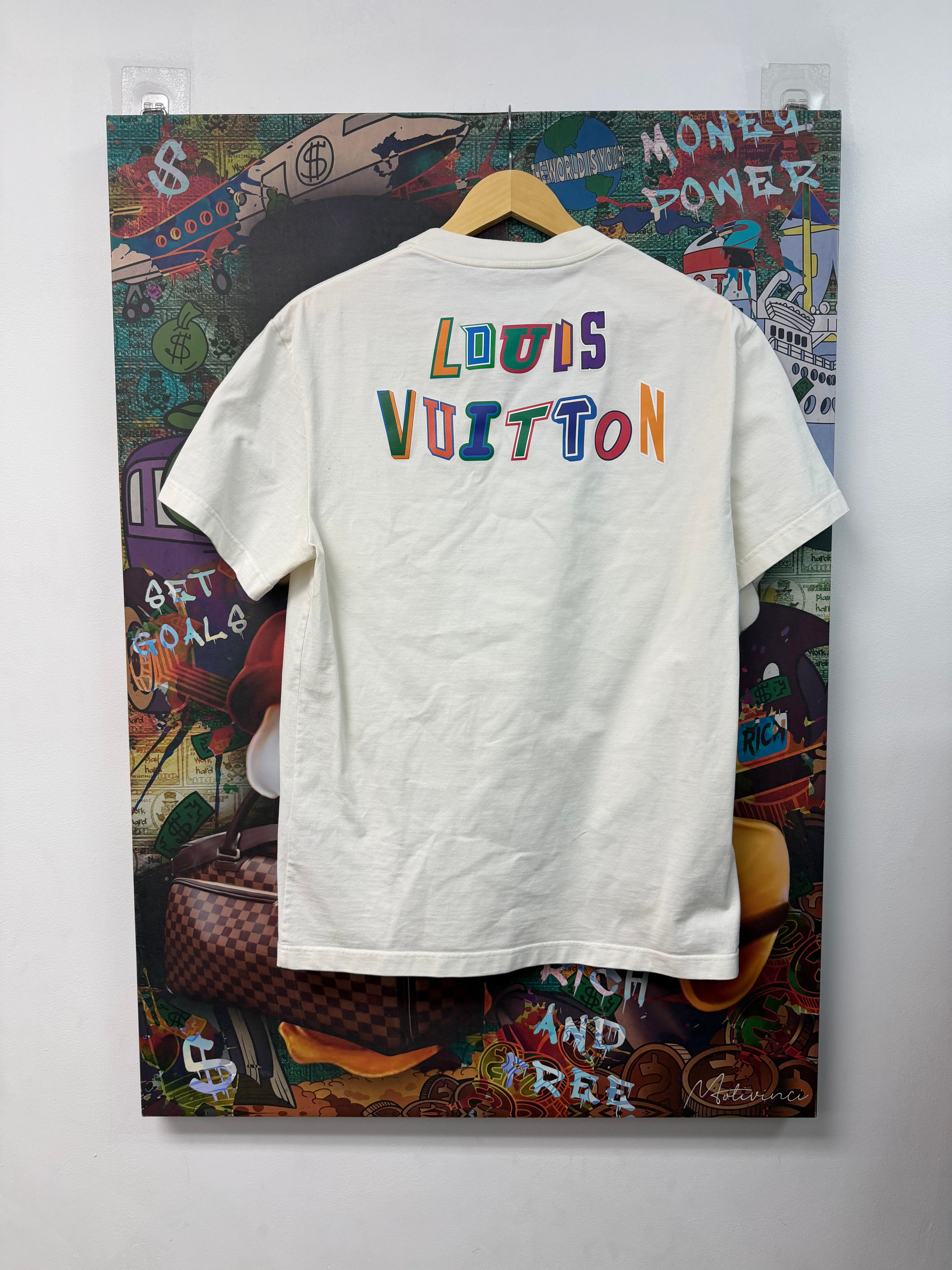 Louis Vuitton White NBA Tee