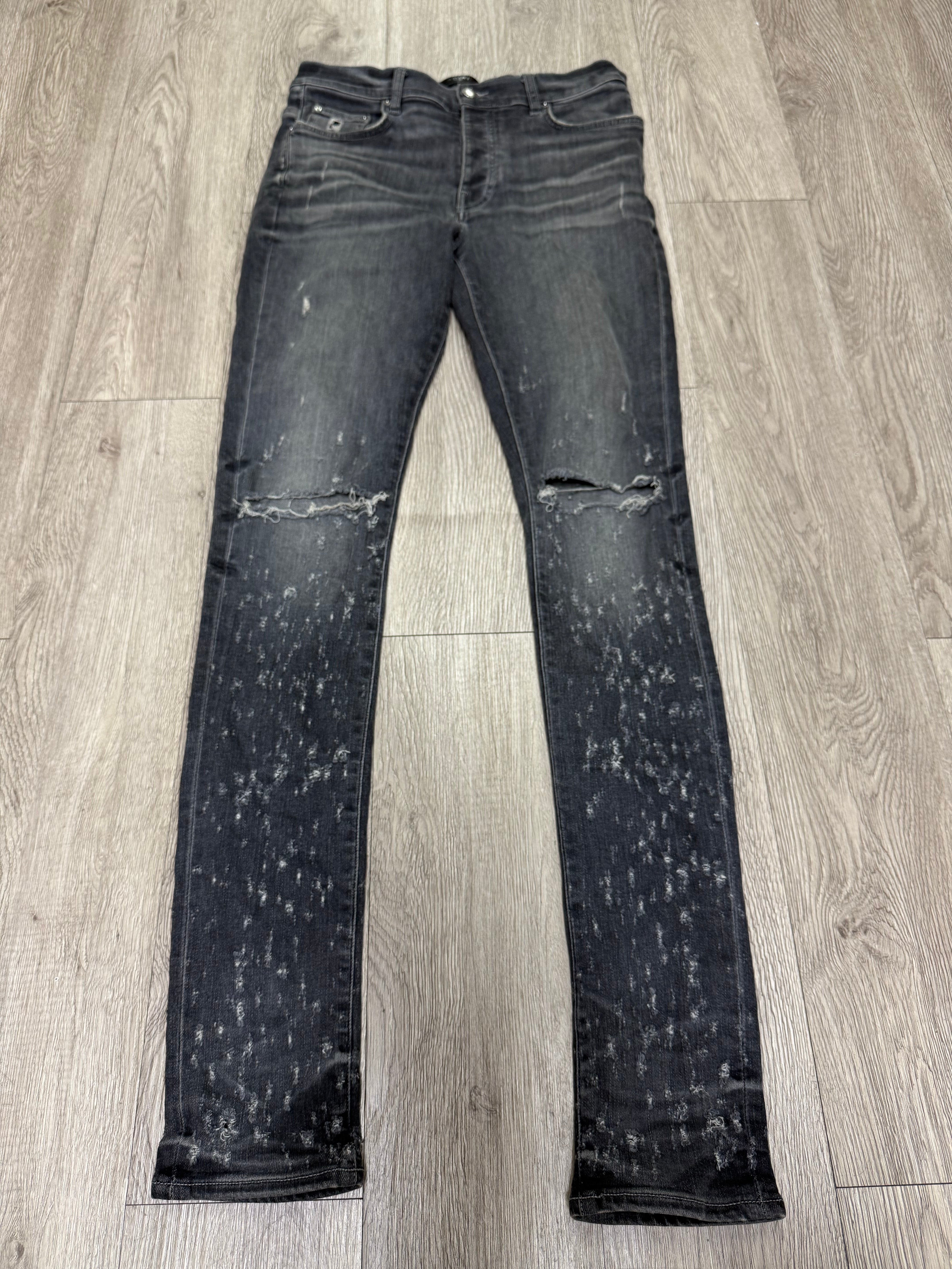 Amiri Grey Shotgun Jeans
