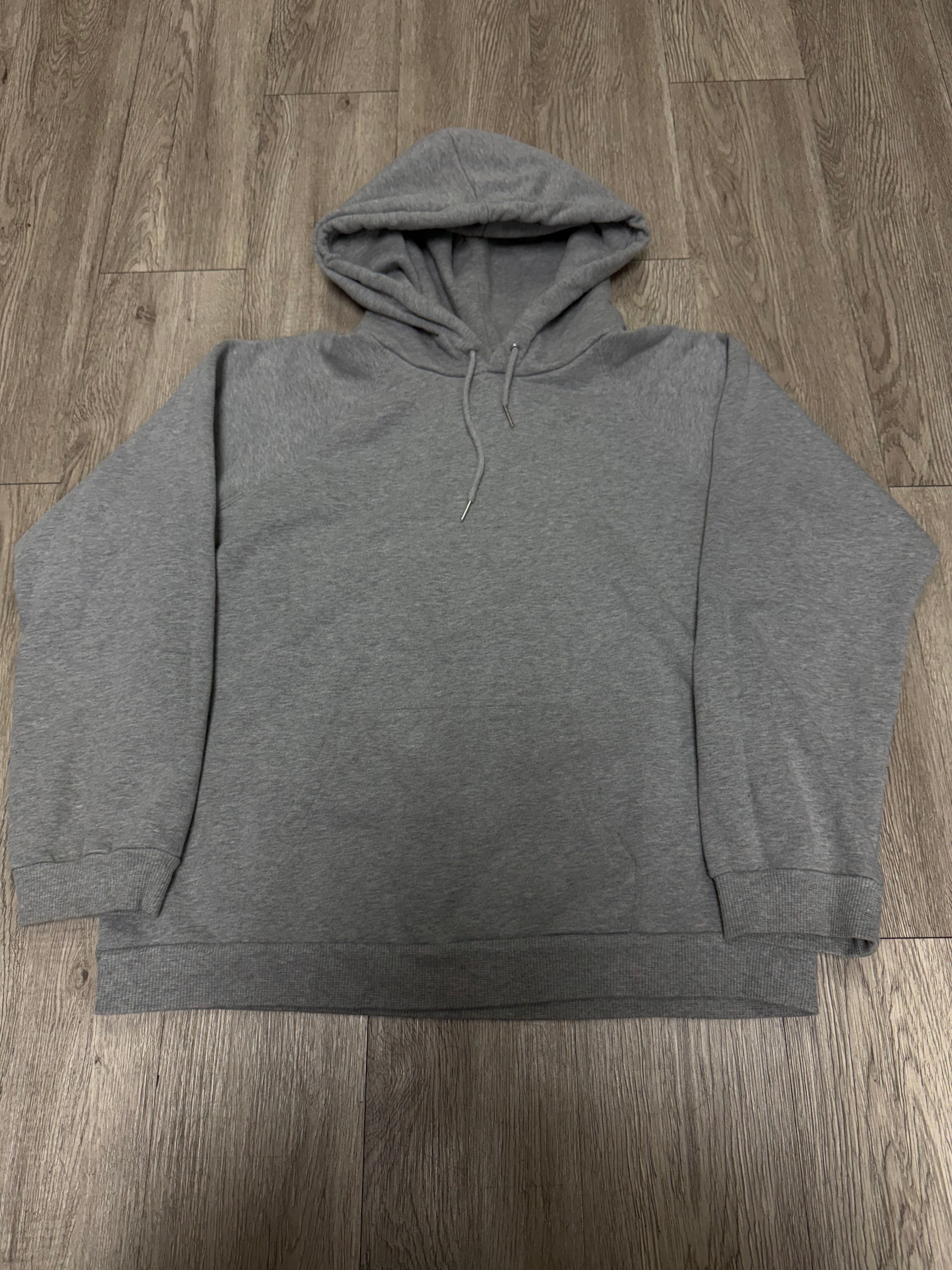 Celine Grey Black Black Logo Hoodie