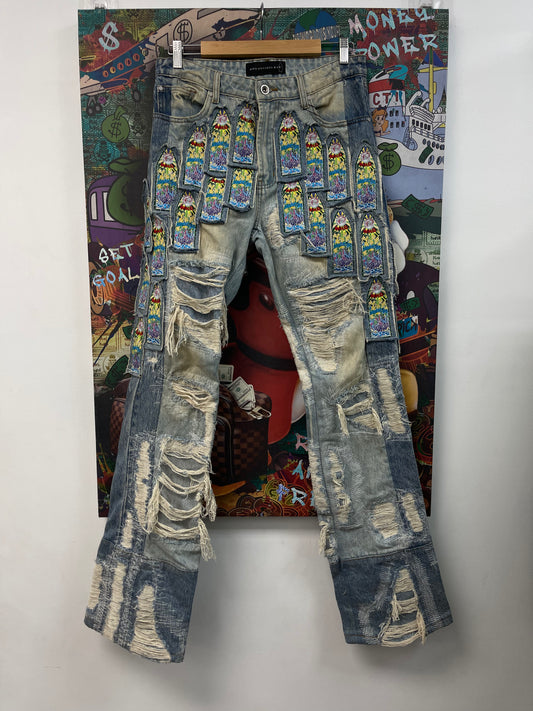 Who Decides War Coliseum Fusion Denim Jeans