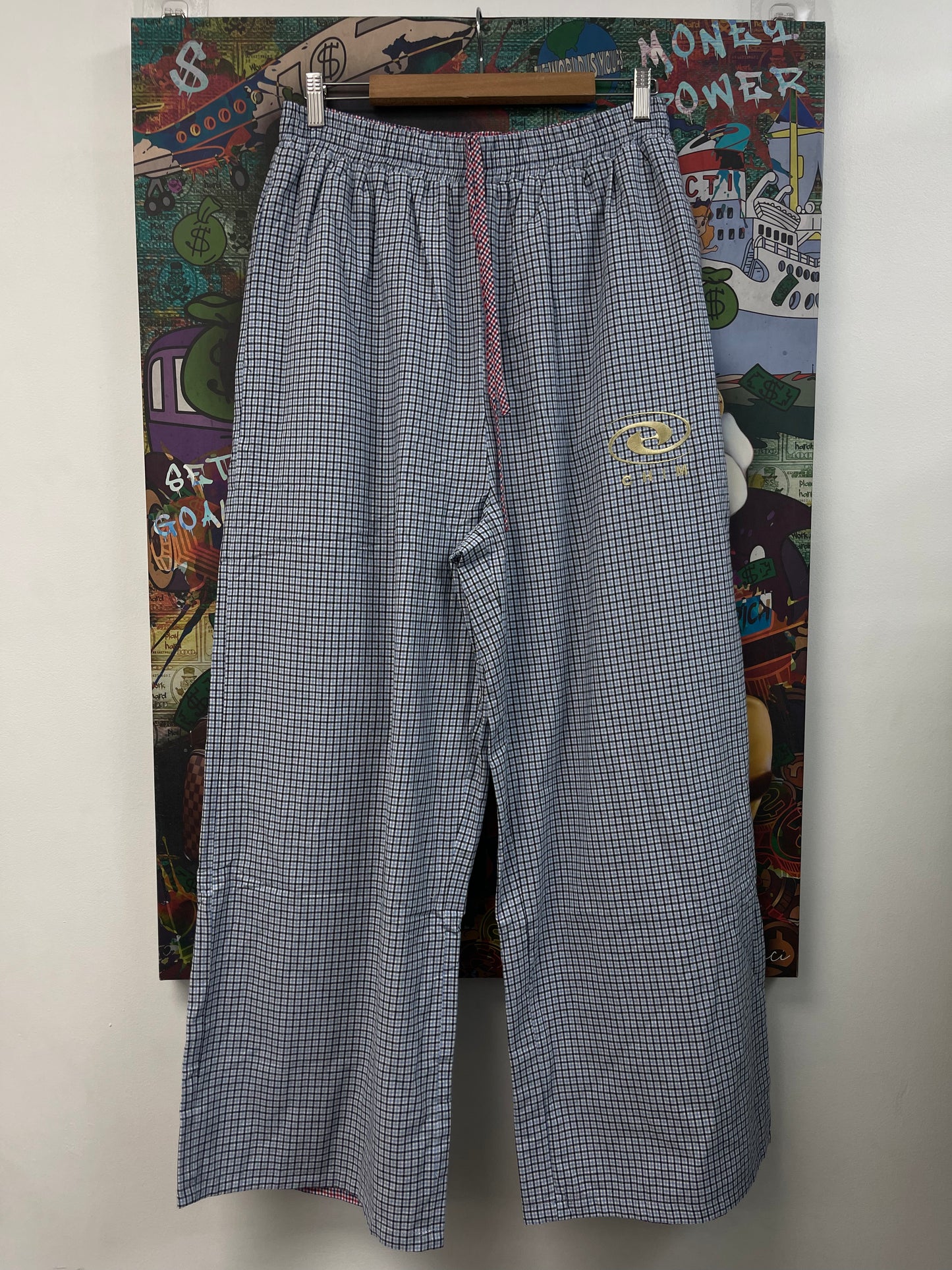 HMDD Blue Red Logo Pants