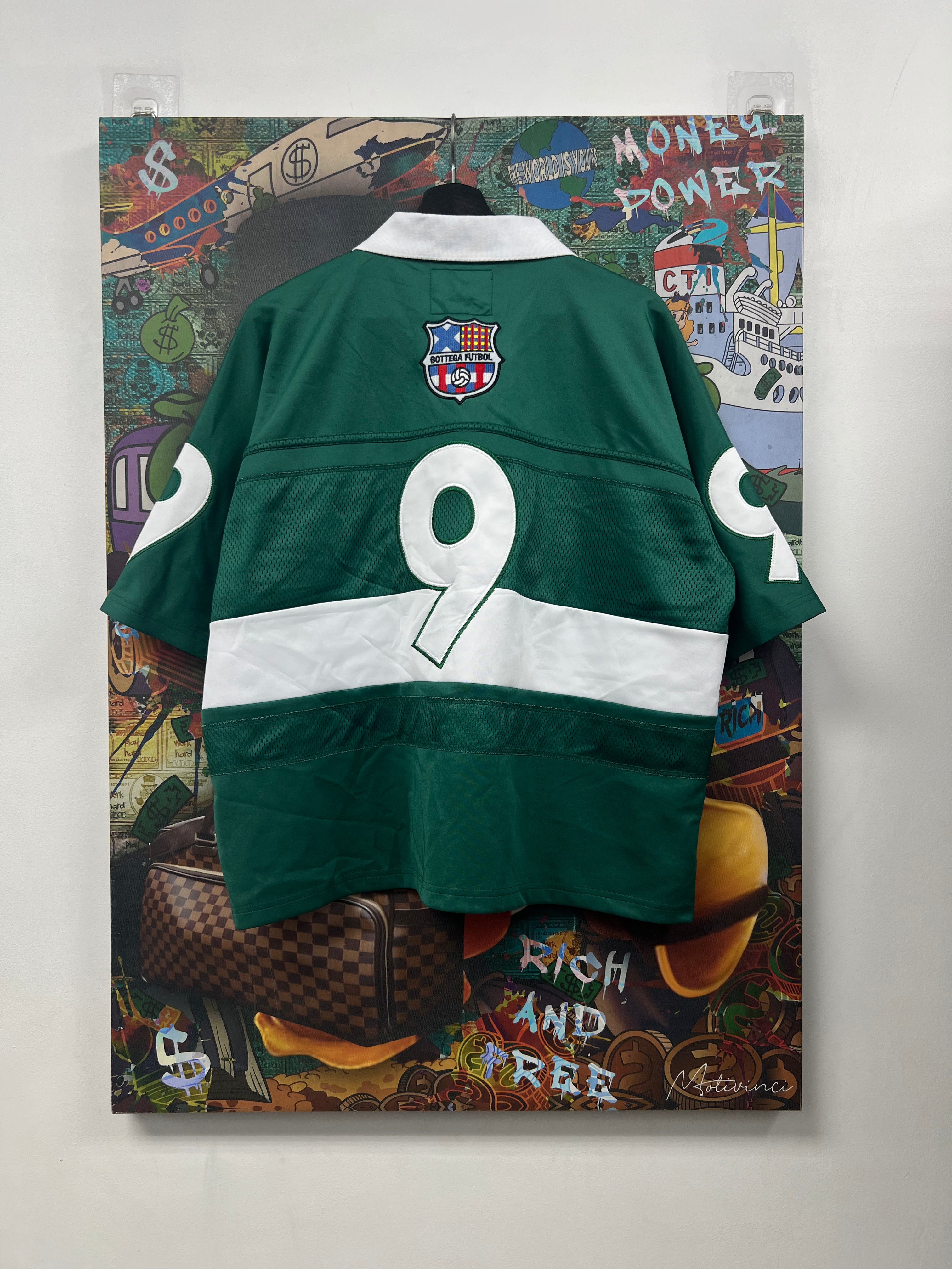 Bottega Desires Green Futbol Jersey