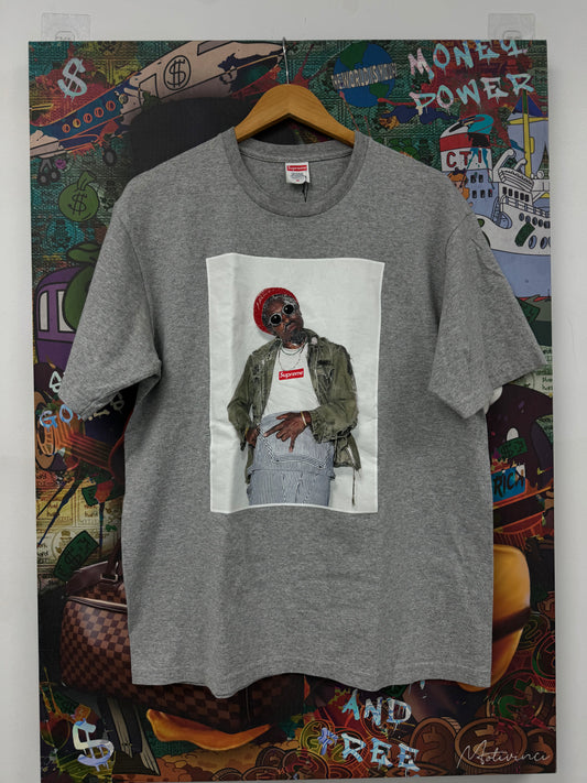 Supreme Photo Tee Grey Used Medium N/A