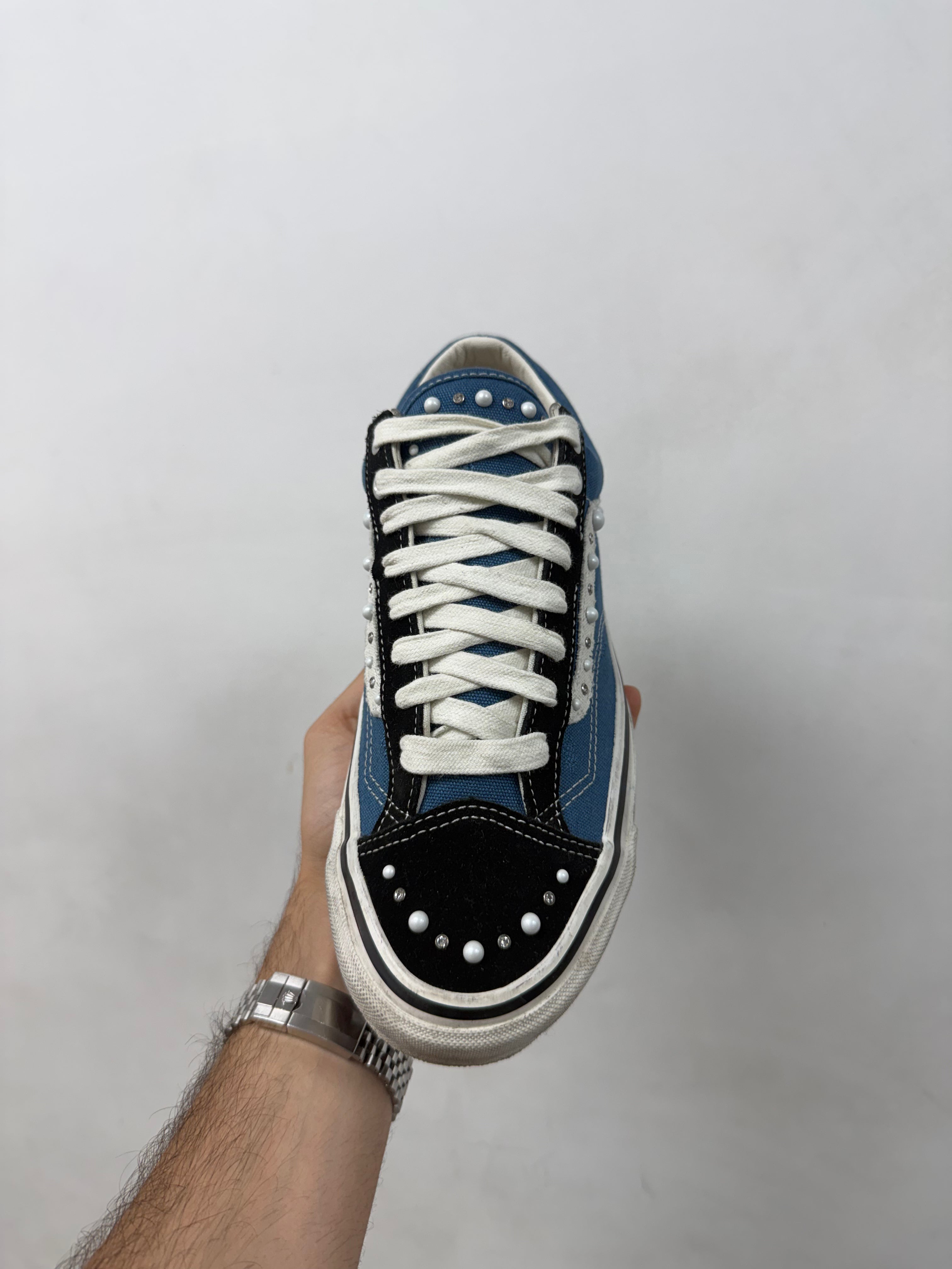 Vans Navy Black Pearlized Sneakers