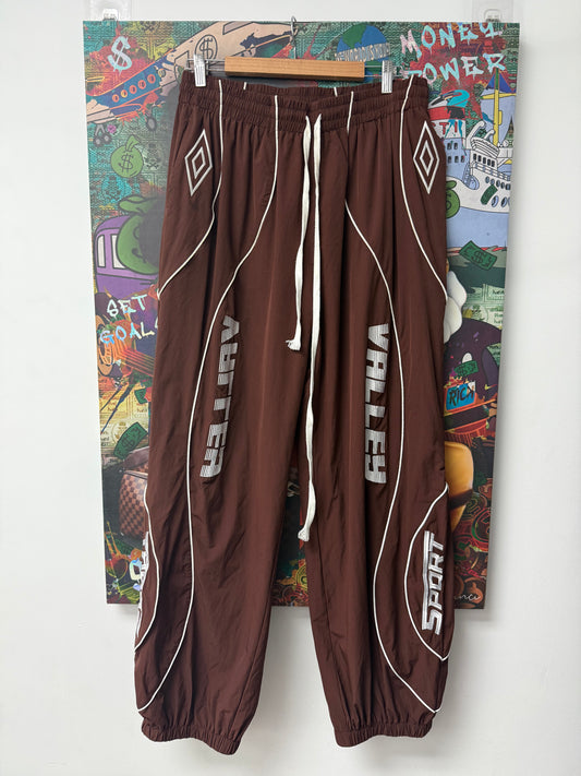 Vale Brown Parachute Pants