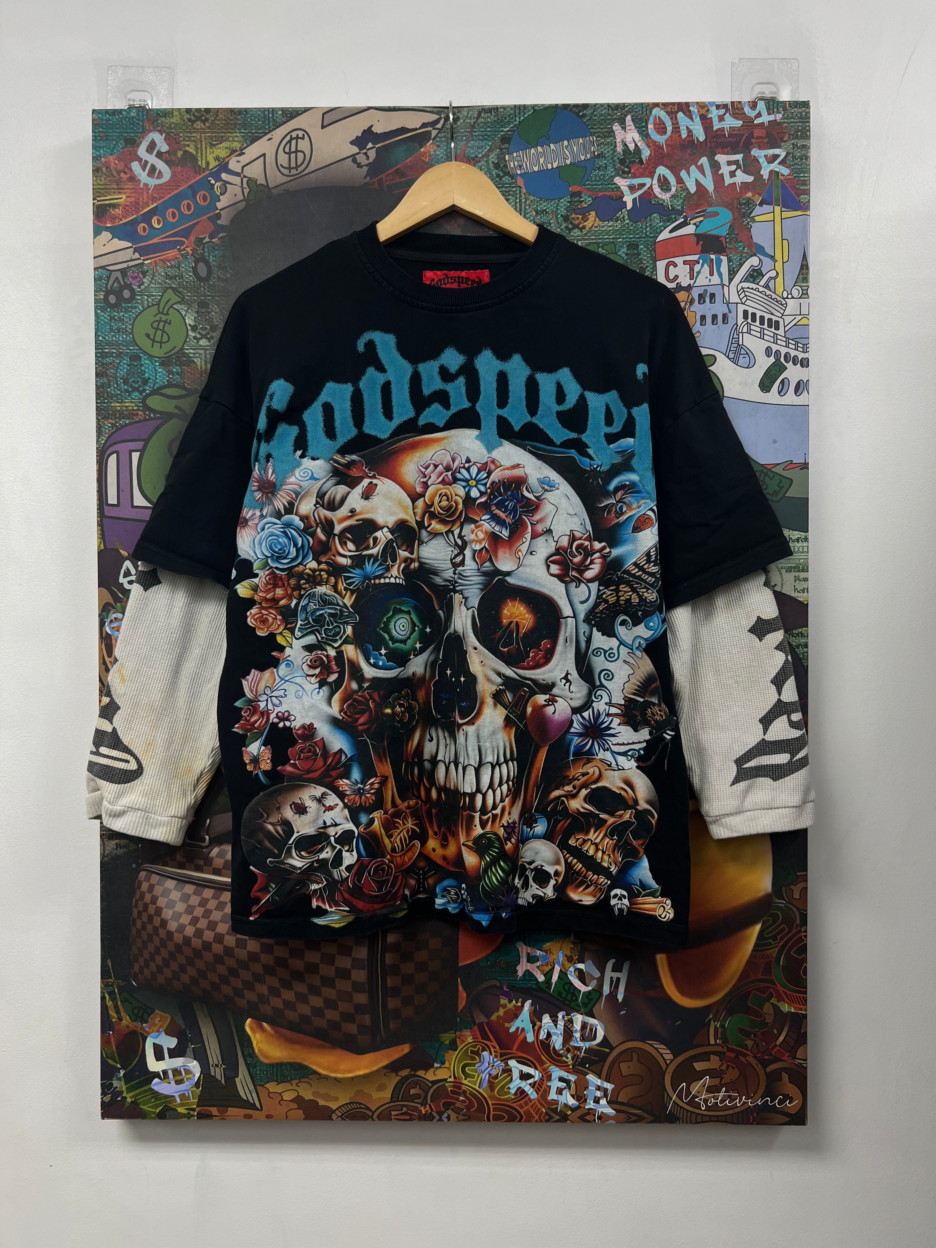 Godspeed Floral Skeleton Thermal Long Sleeve
