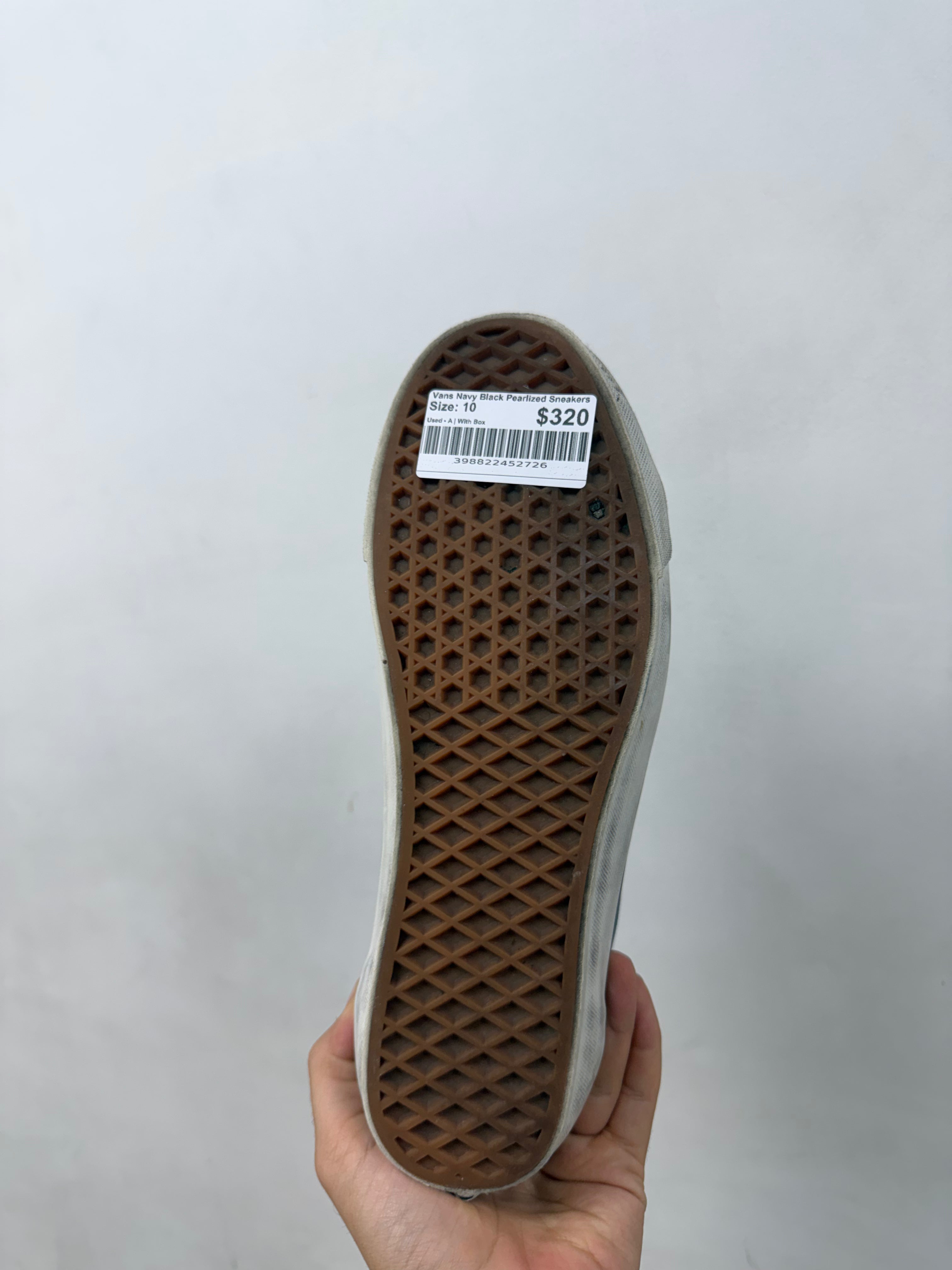 Vans Navy Black Pearlized Sneakers