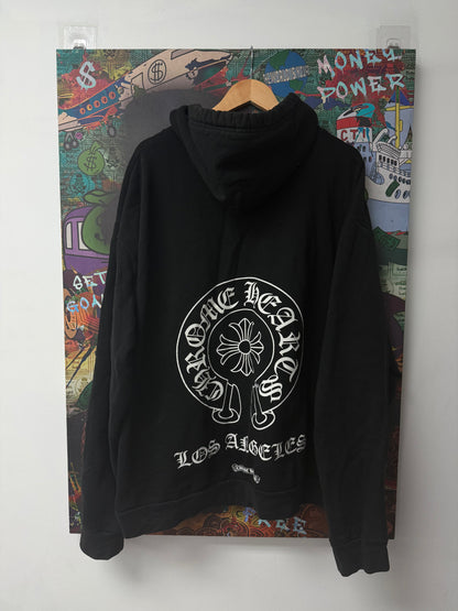 Chrome Hearts Black Horseshoe Los Angeles Hoodie