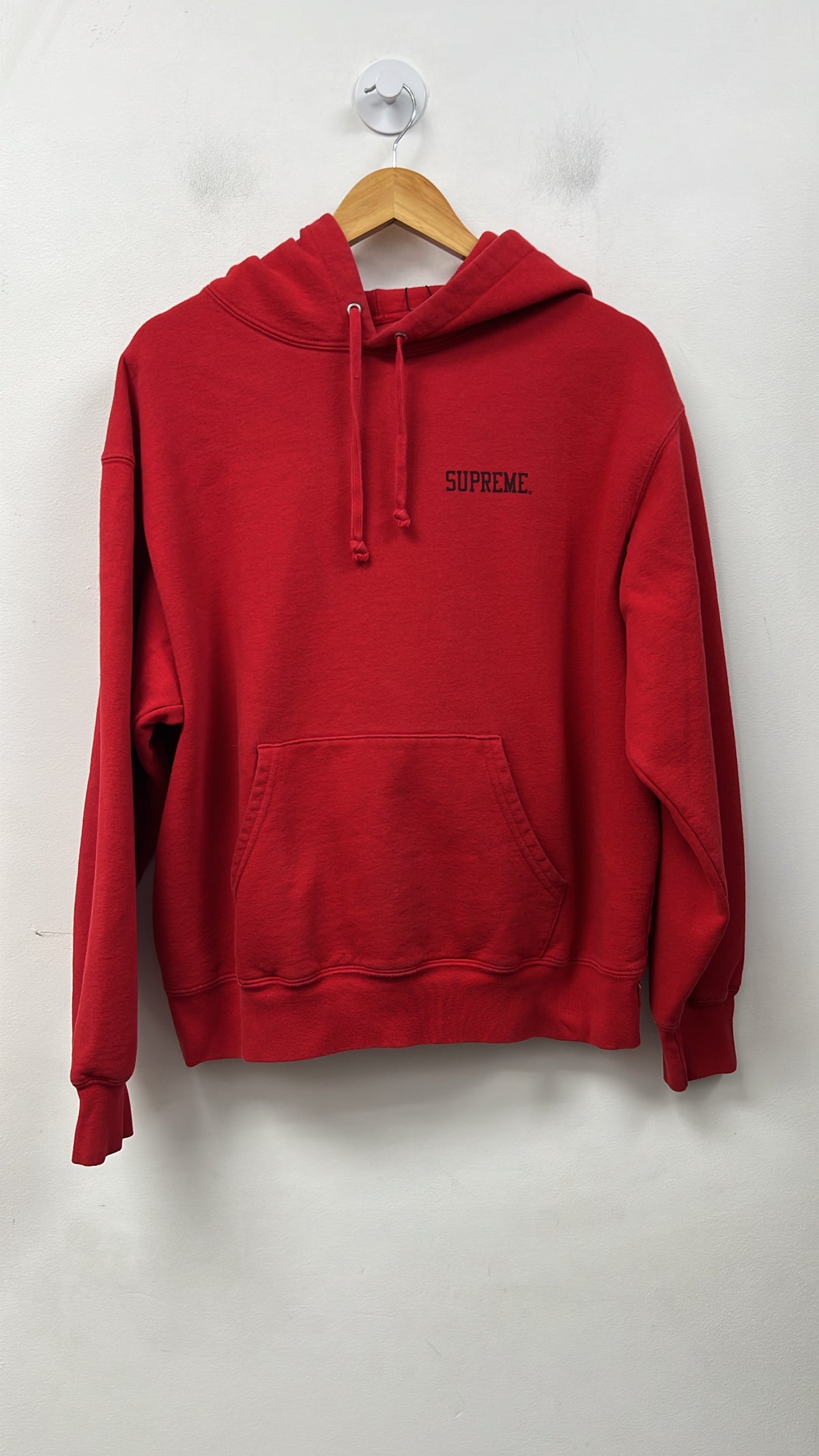 Supreme Red Anarchy Hoodie