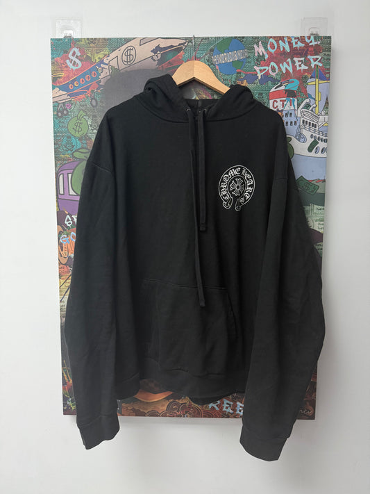 Chrome Hearts Black Horseshoe Los Angeles Hoodie
