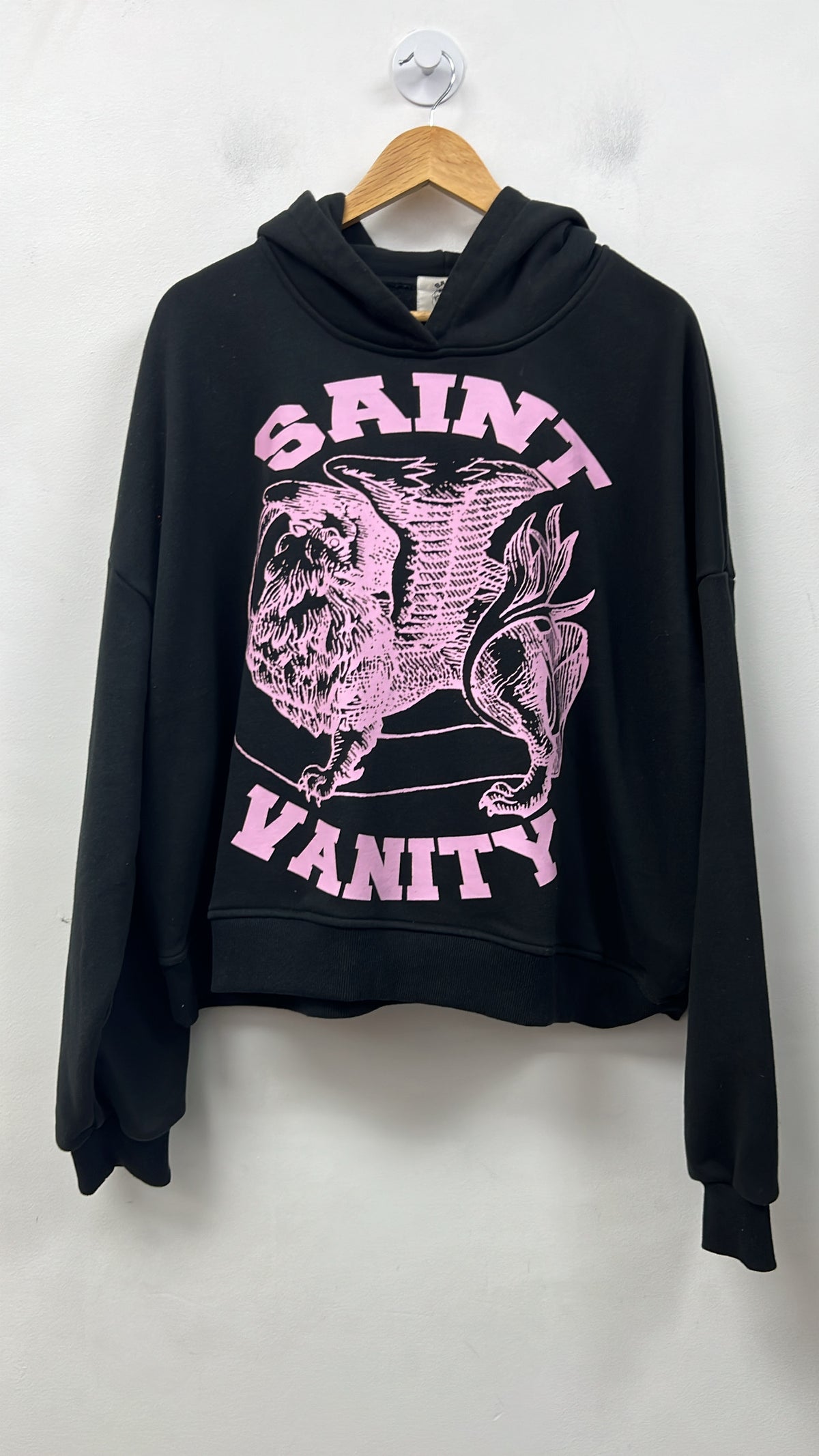 Saint Vanity Black Pink Griffin Hoodie