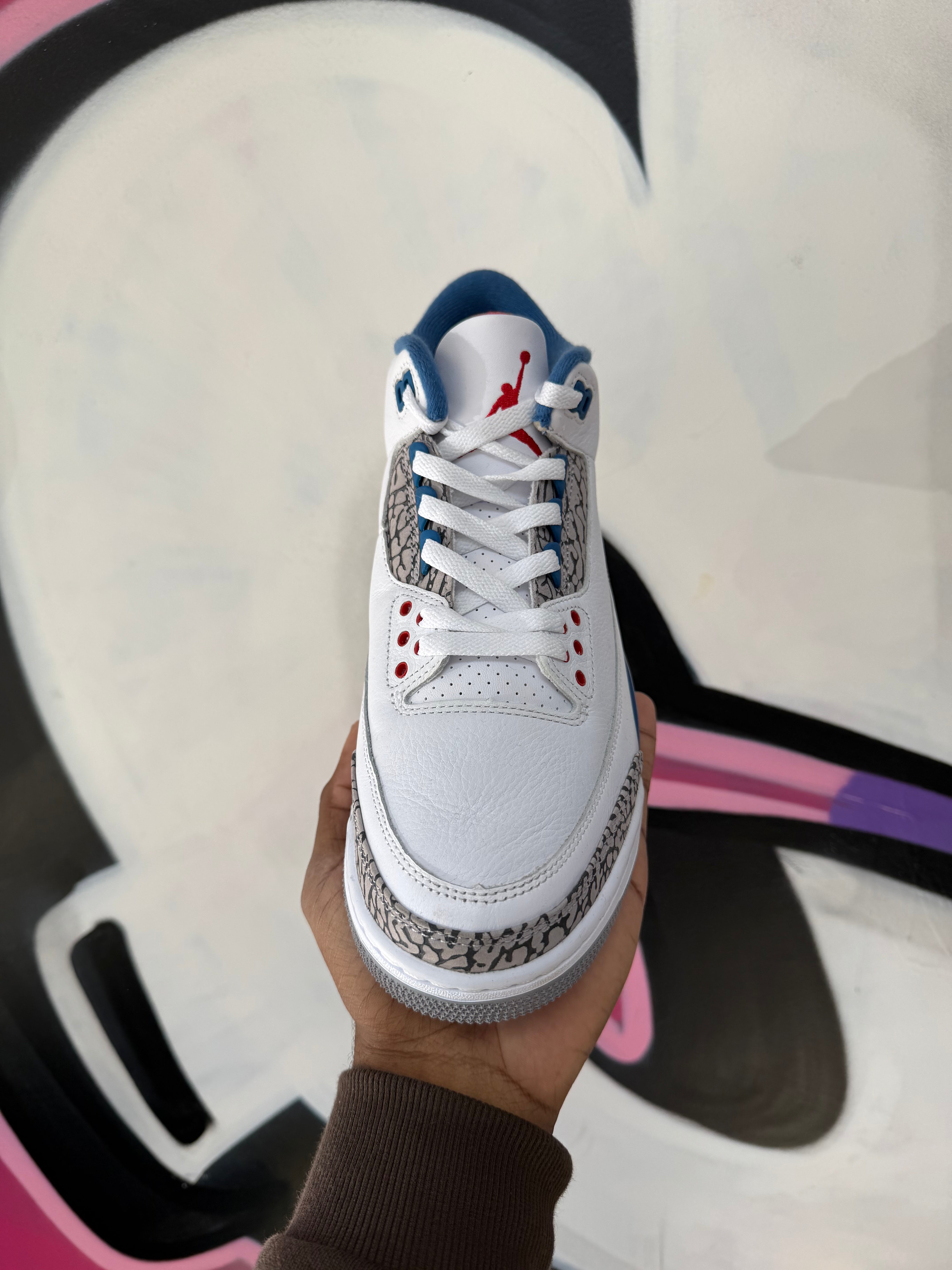 Jordan 3 True Blue Sneakers