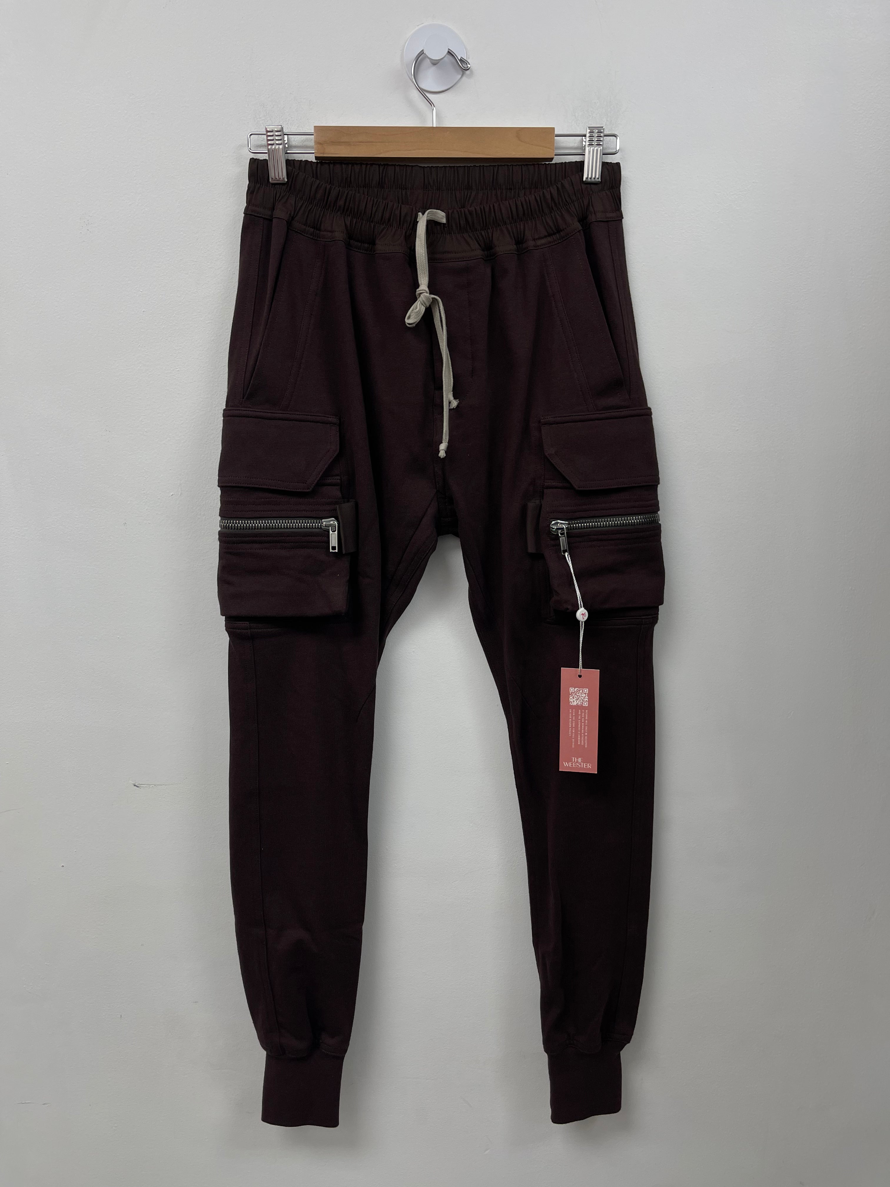 Rick Owens Mahogany Mastodon Cargo Pants