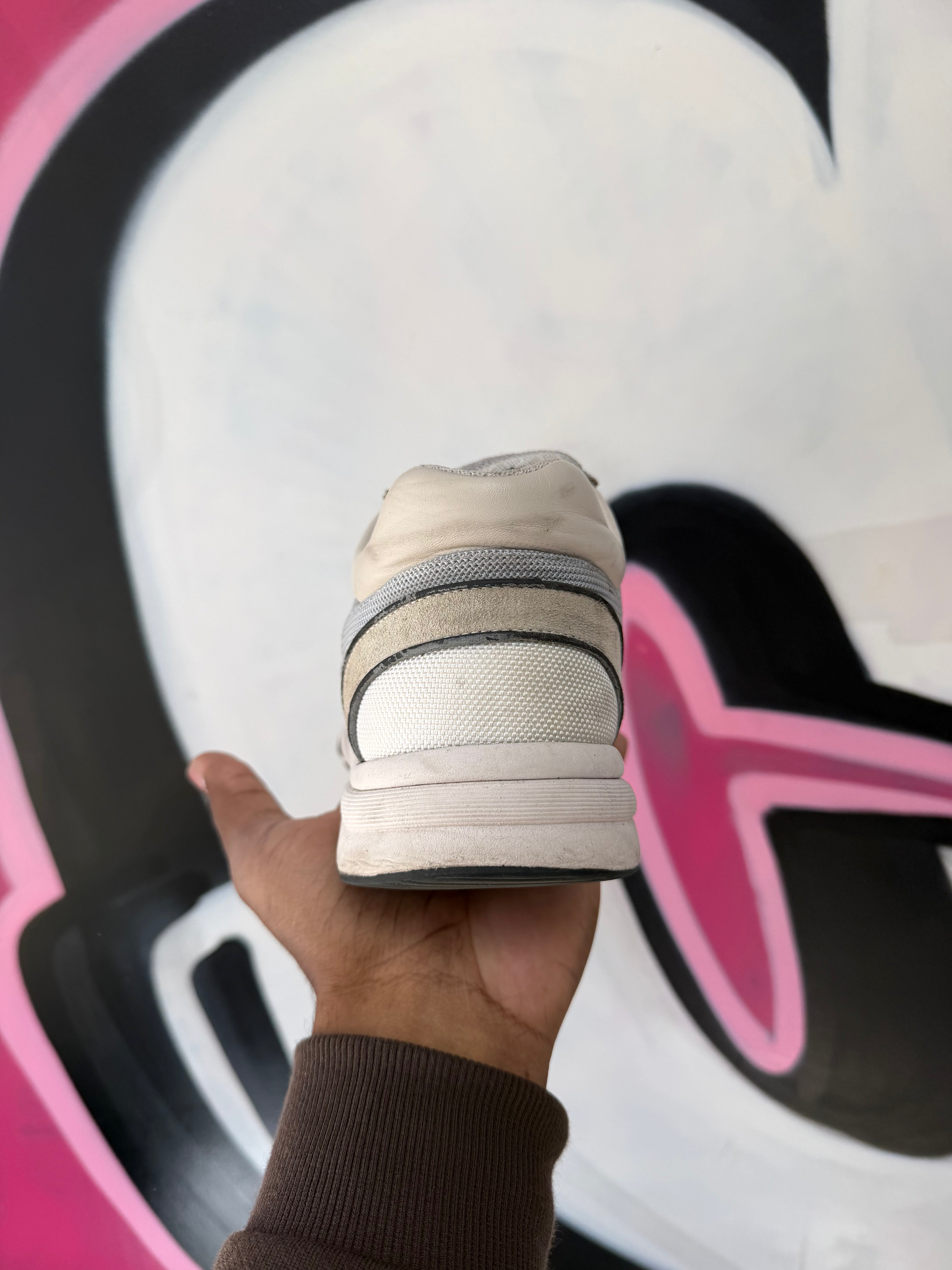 Chanel Quilted CC Runner Sneakers