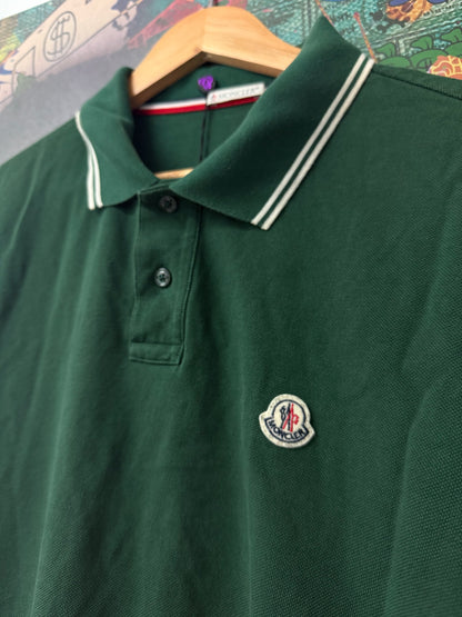Moncler Green Polo Used