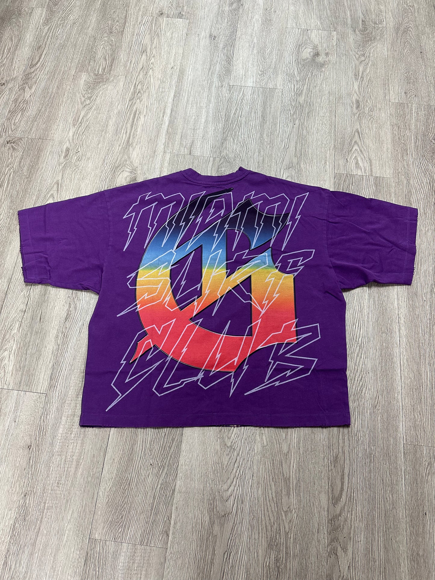 Godspeed Miami Surf Club Tee Purple