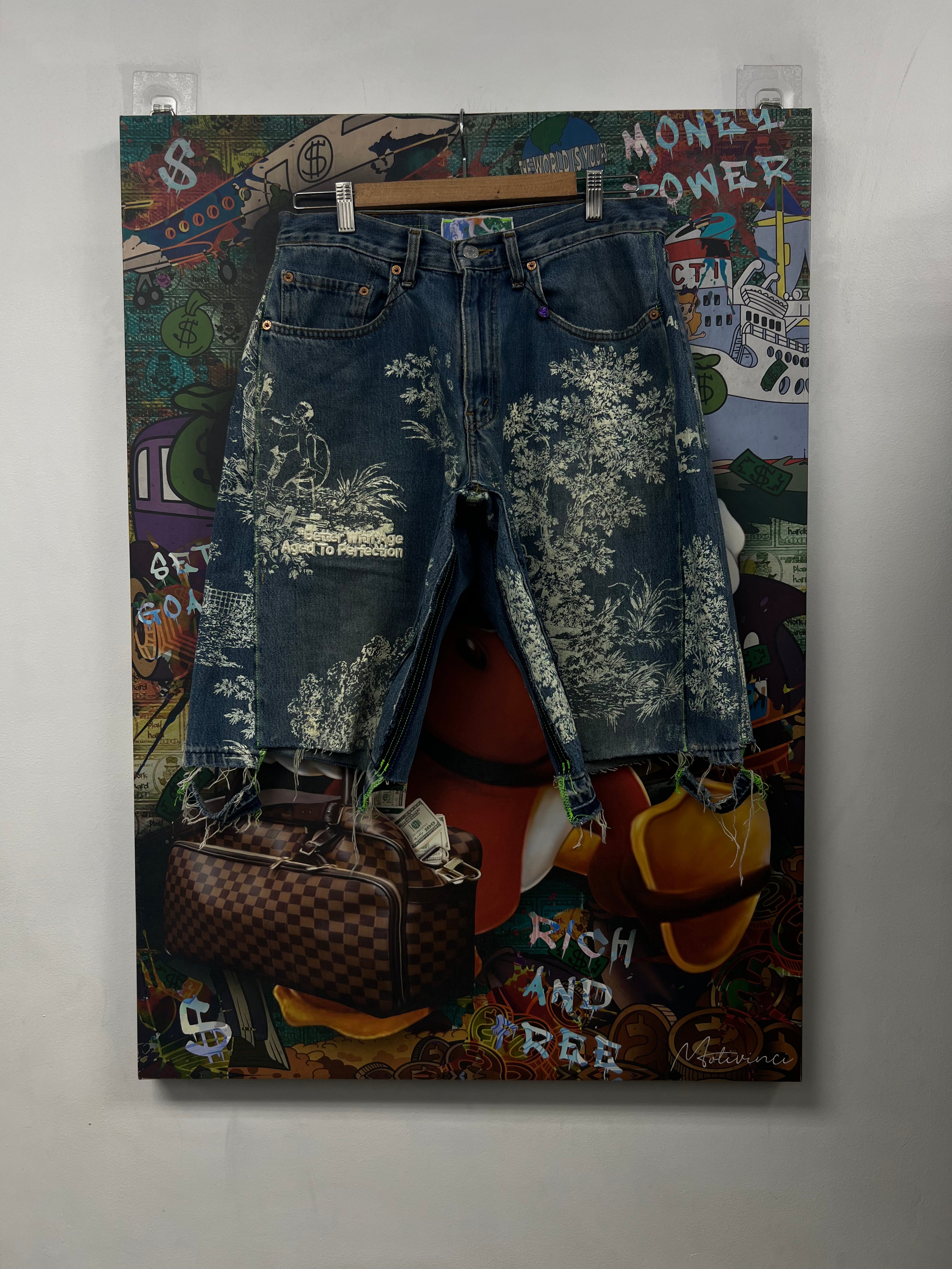 Better With Age Light Wash Teresa Shorts