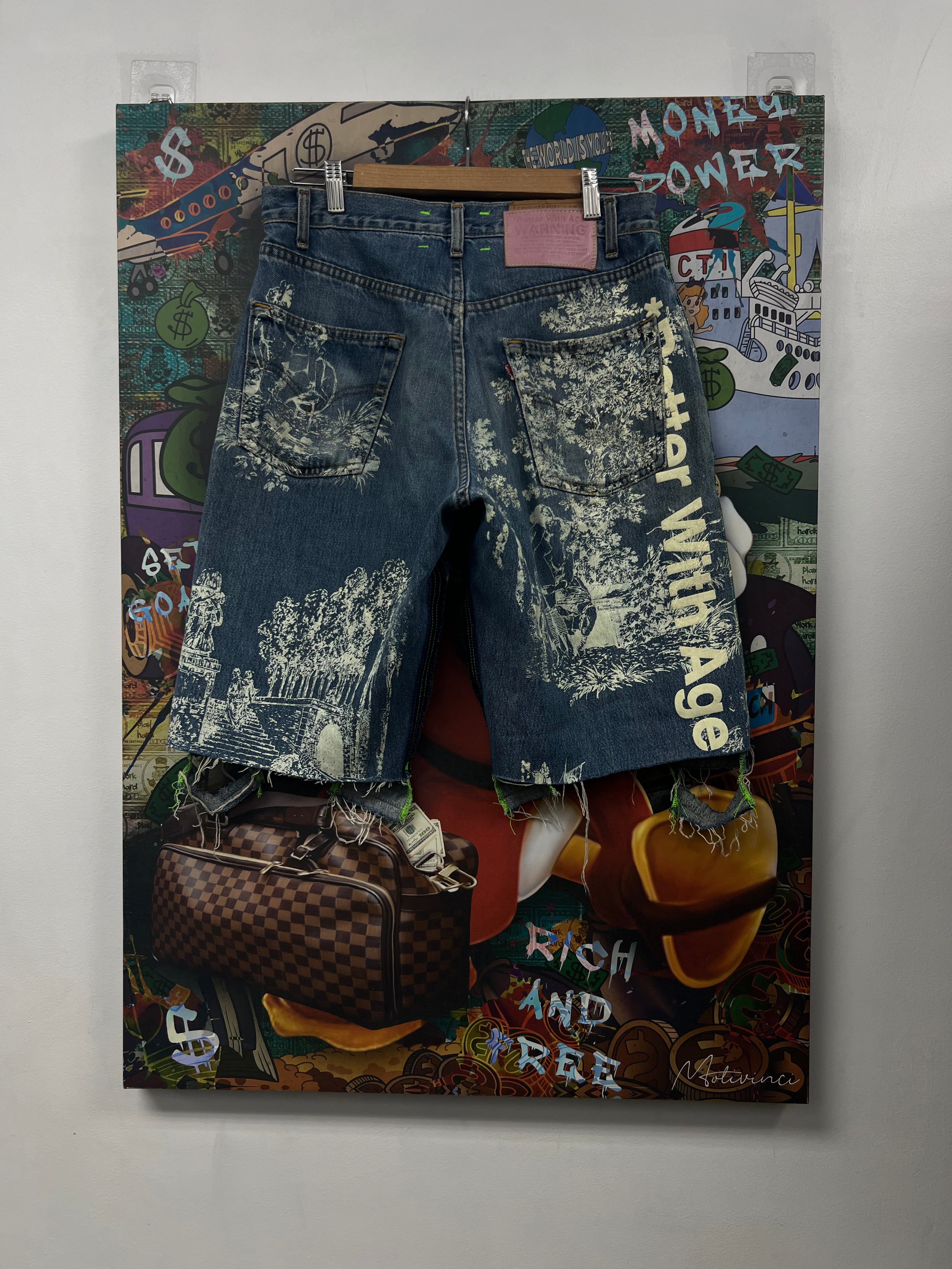 Better With Age Light Wash Teresa Shorts