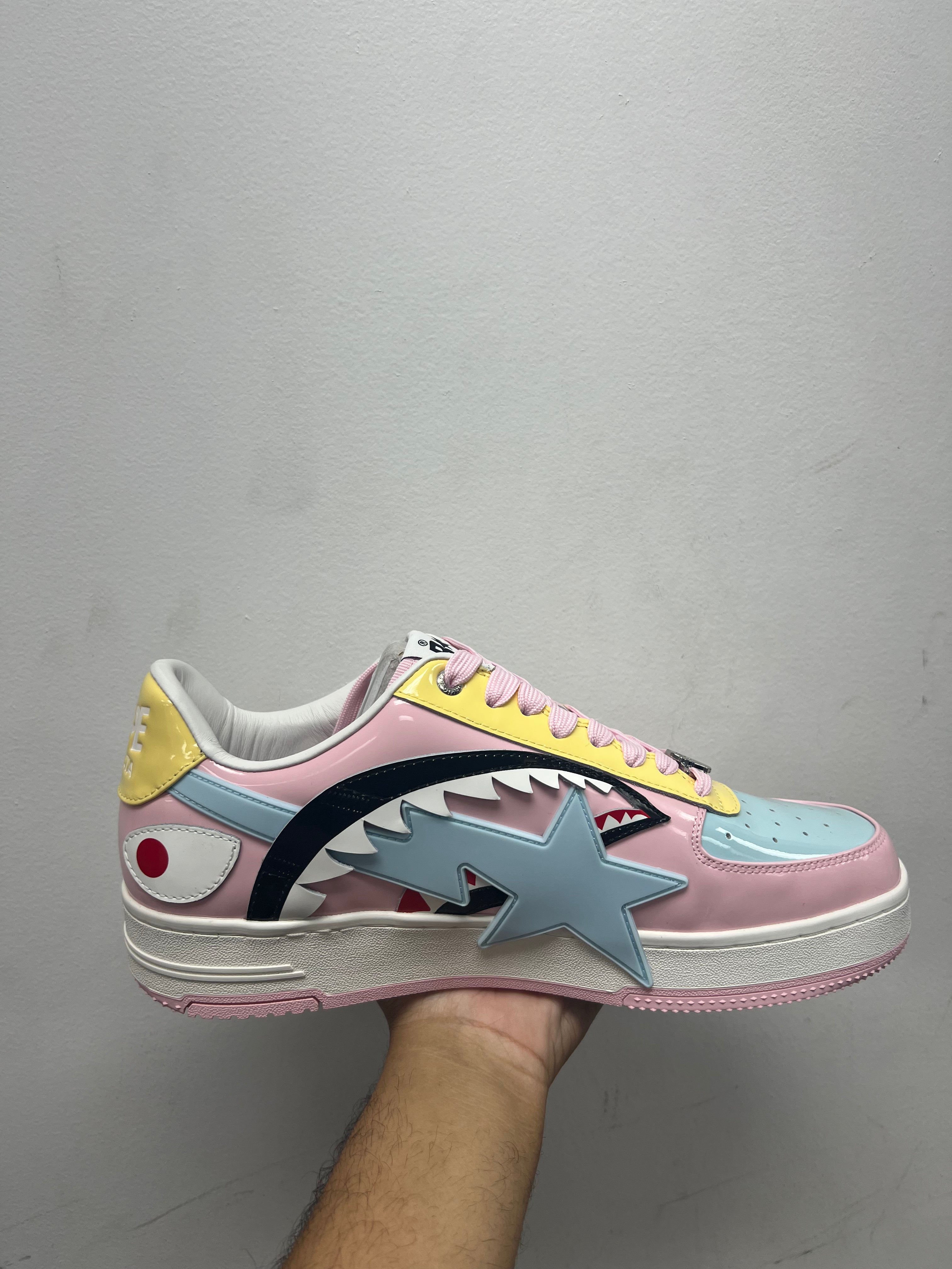 BAPE STA OS #1 Shark Pink Sneakers