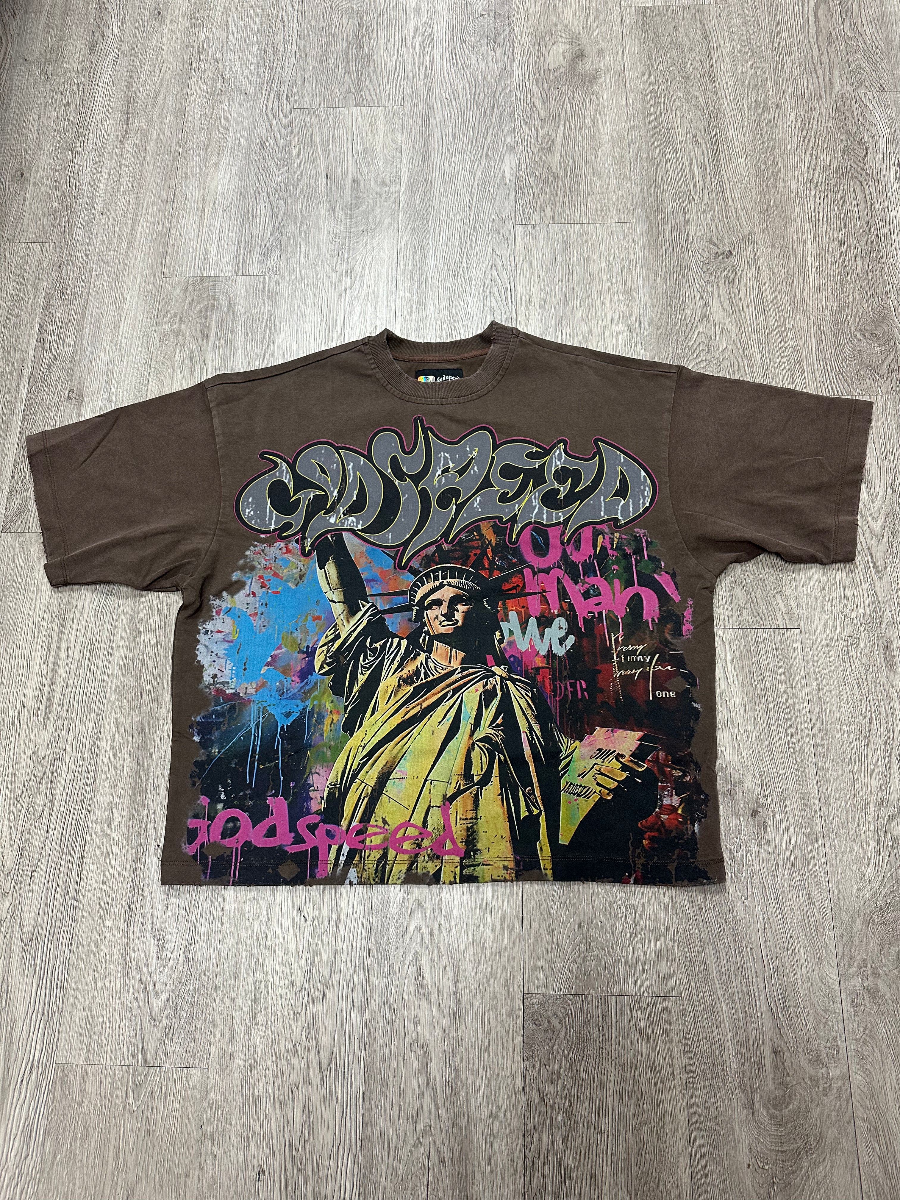 Godspeed Vandal Tee Mocha