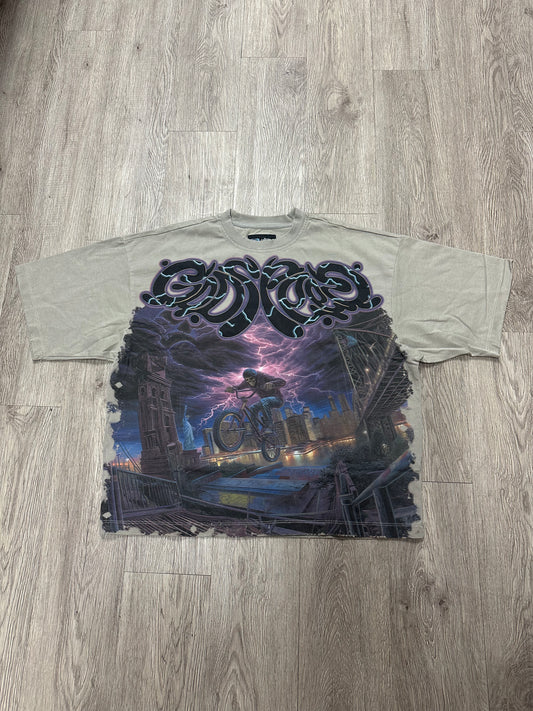 Godspeed B.M.X Tee Stone Wash