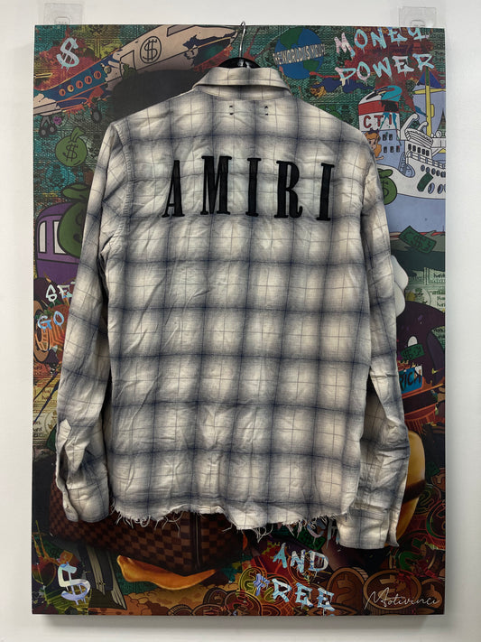 Amiri Logo Flannel