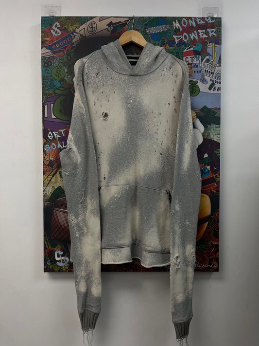 Amiri Shotgun Grey Hoodie
