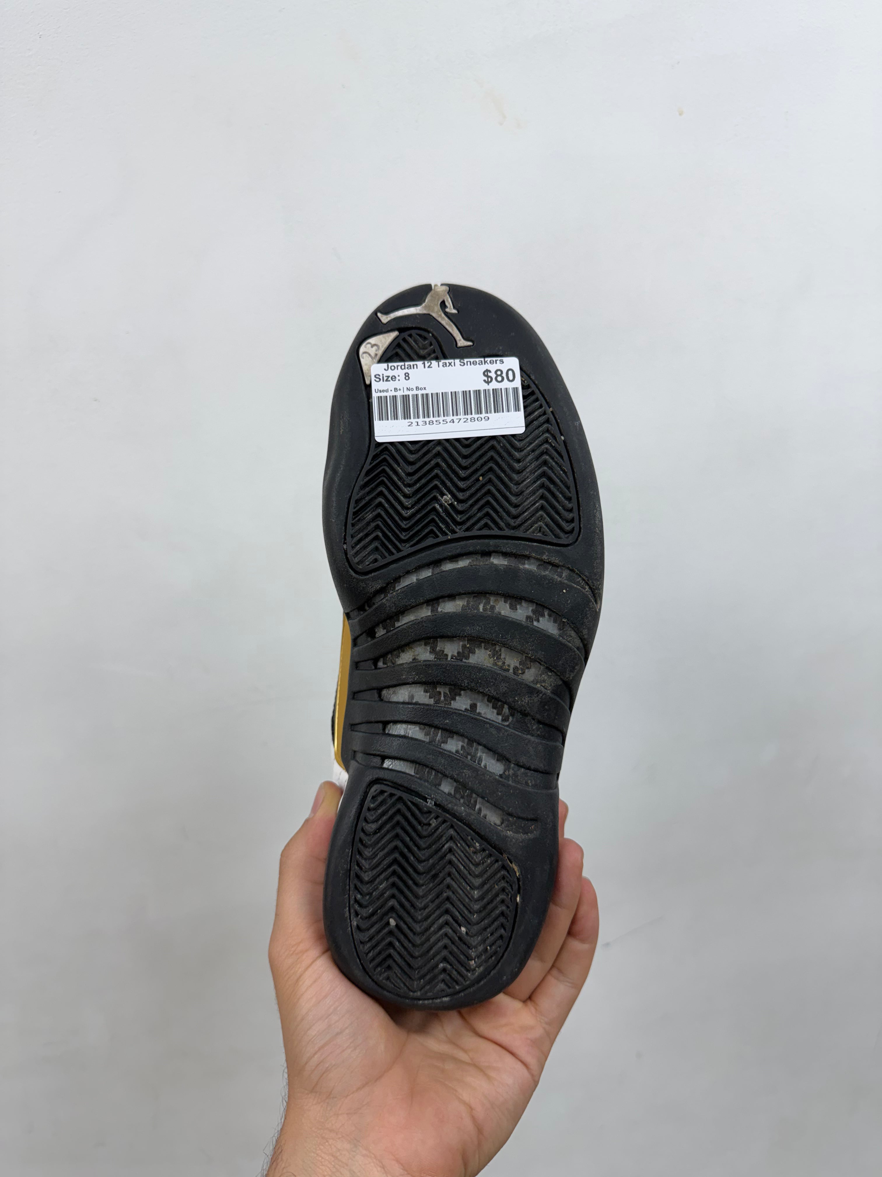 Jordan 12 Taxi Sneakers