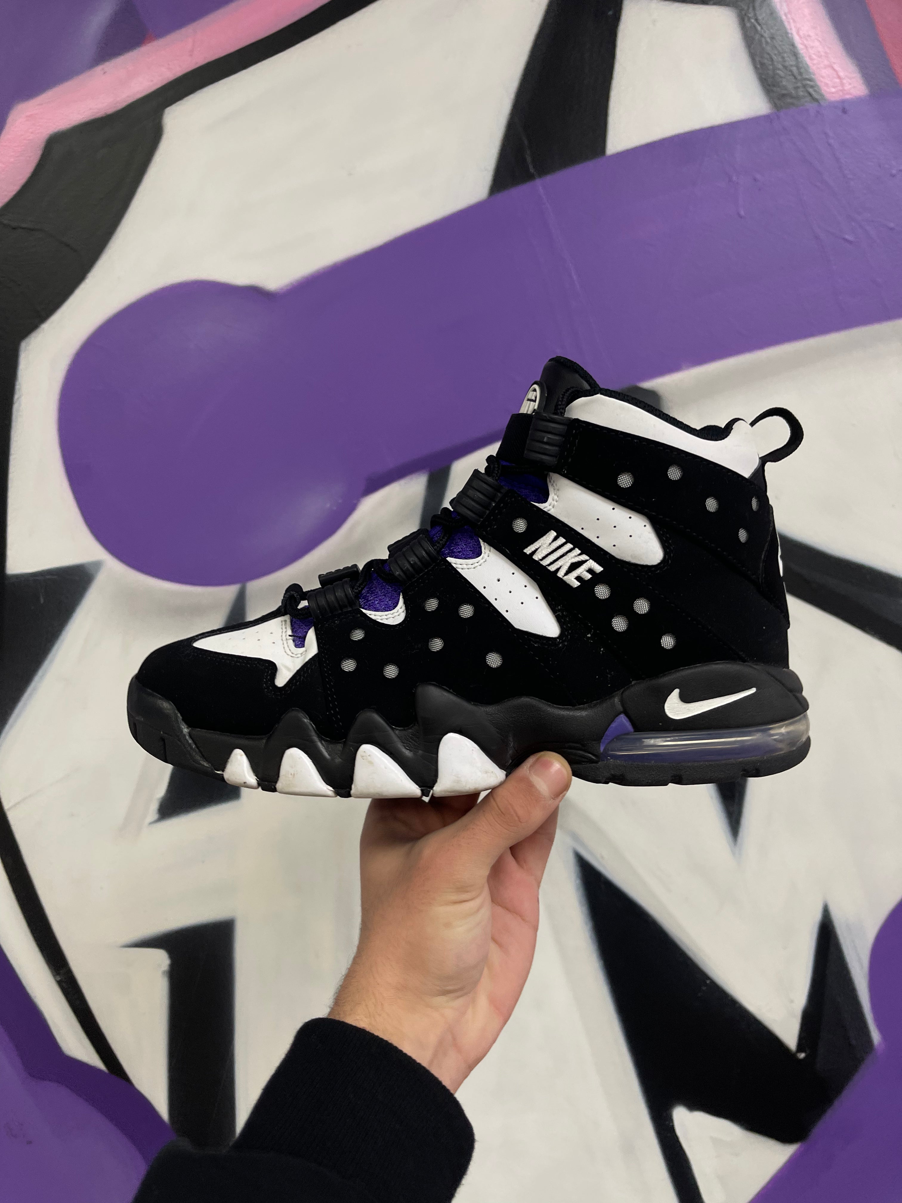 Nike Black Purple CB 94 Sneakers