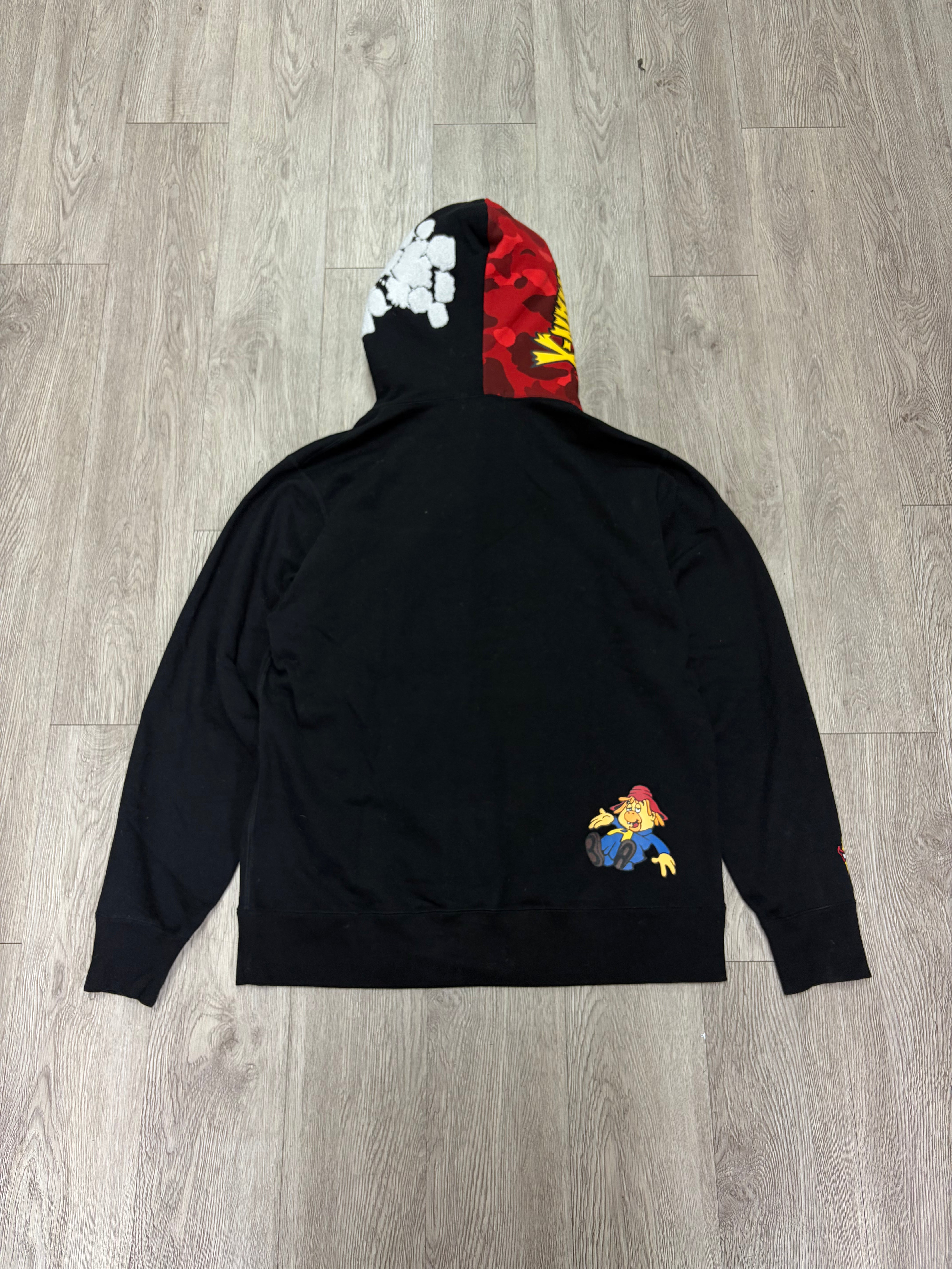 BAPE Black Bapeman X Zip Up Hoodie